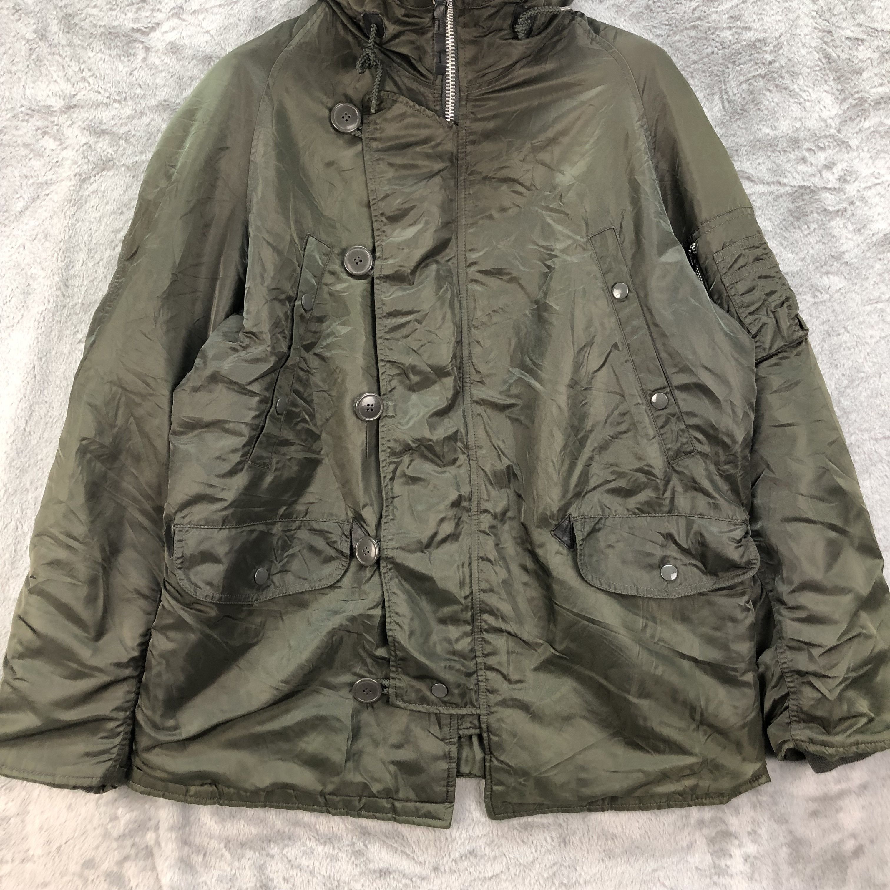 Alpha Industries Alpha Parka Extreme Cold Weather Type N-3B #4109-164 Size US M / EU 48-50 / 2 - 3 Thumbnail