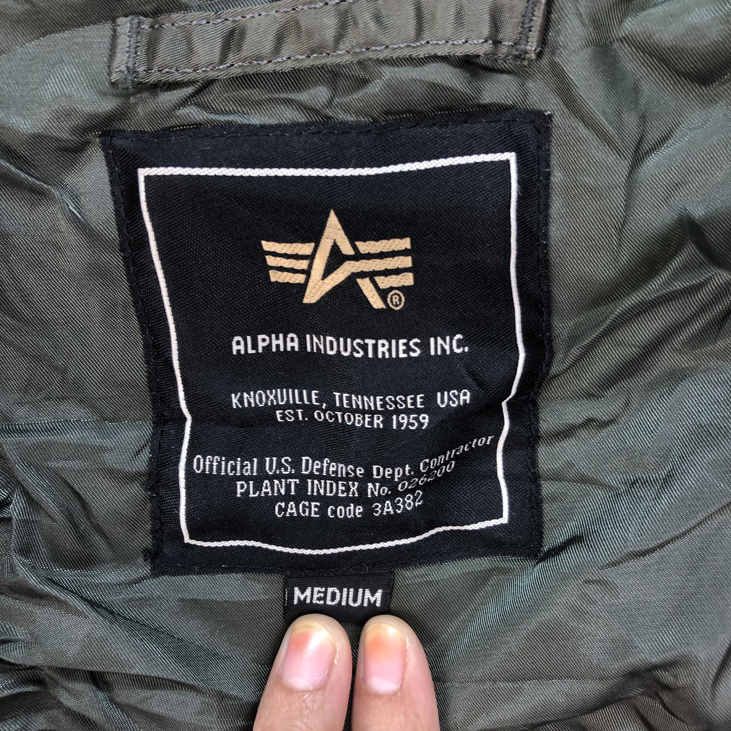Alpha Industries Alpha Parka Extreme Cold Weather Type N-3B #4109-164 Size US M / EU 48-50 / 2 - 11 Thumbnail