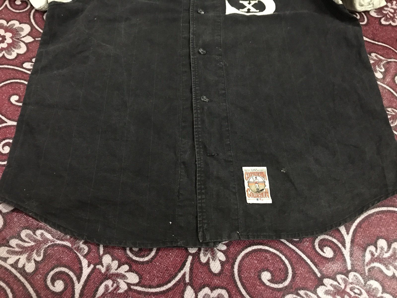 Mirage × Vintage Baseball button ups SOX CHICAGO rare design Size US L / EU 52-54 / 3 - 5 Thumbnail