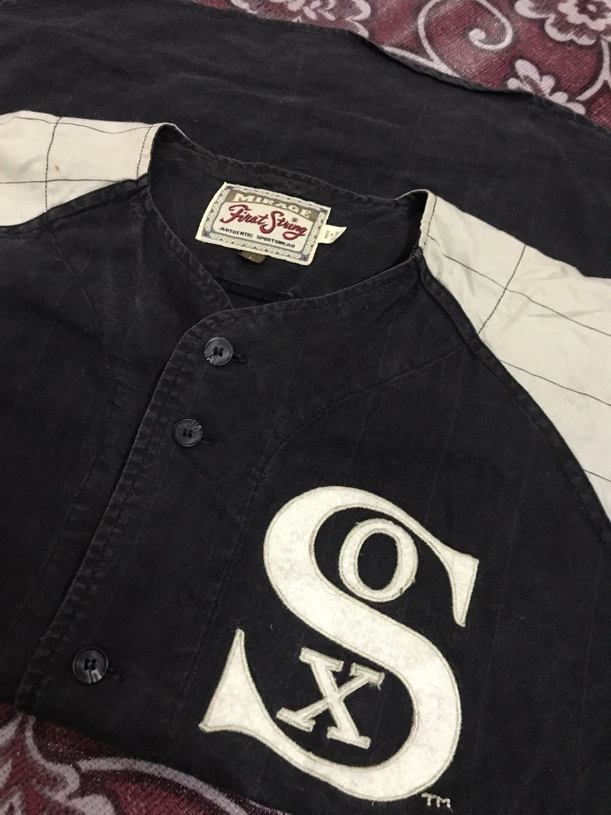 Mirage × Vintage Baseball button ups SOX CHICAGO rare design Size US L / EU 52-54 / 3 - 3 Thumbnail