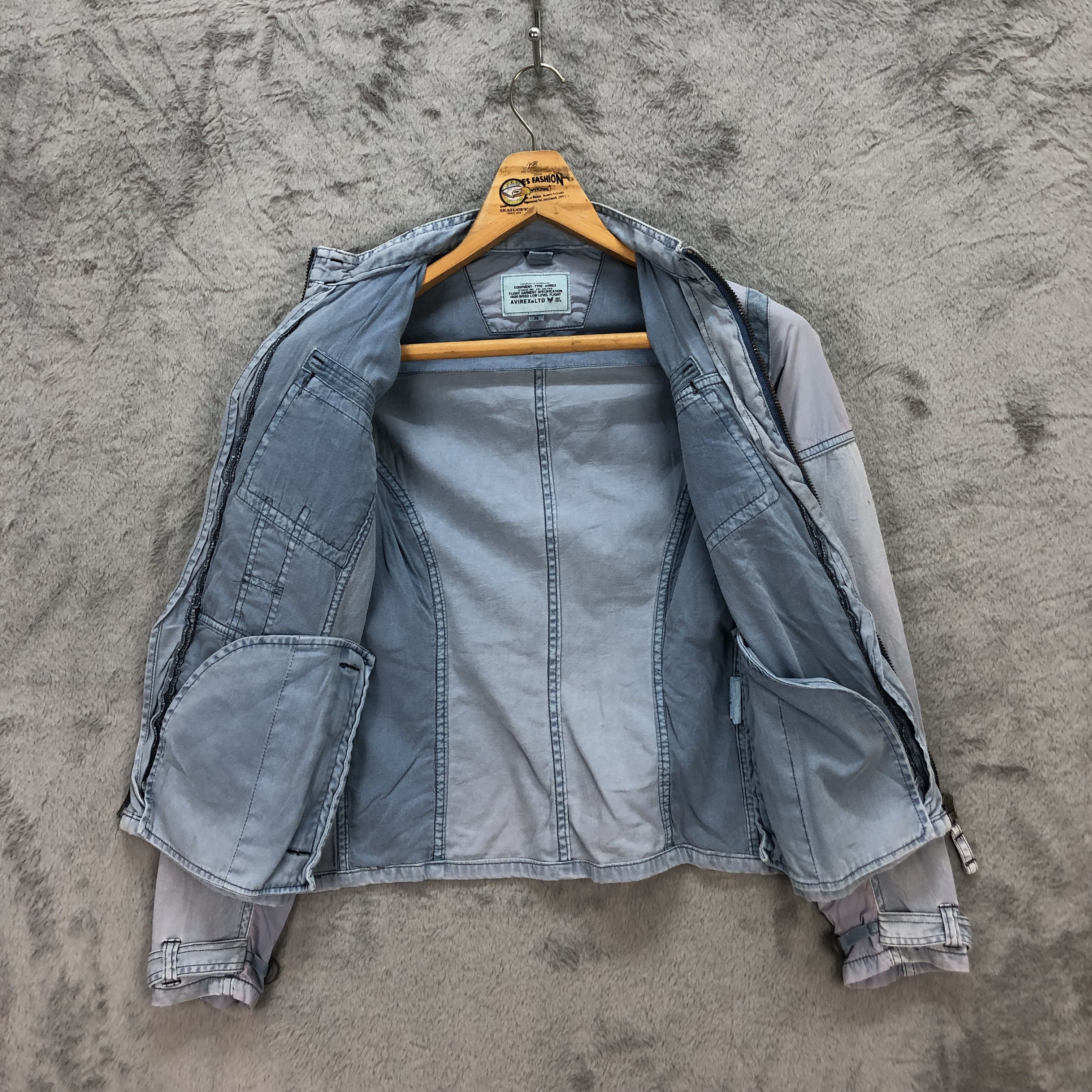 Avirex AVIREX SUN FADED CROPPED JACKET #5547-196 Size M / US 6-8 / IT 42-44 - 6 Thumbnail