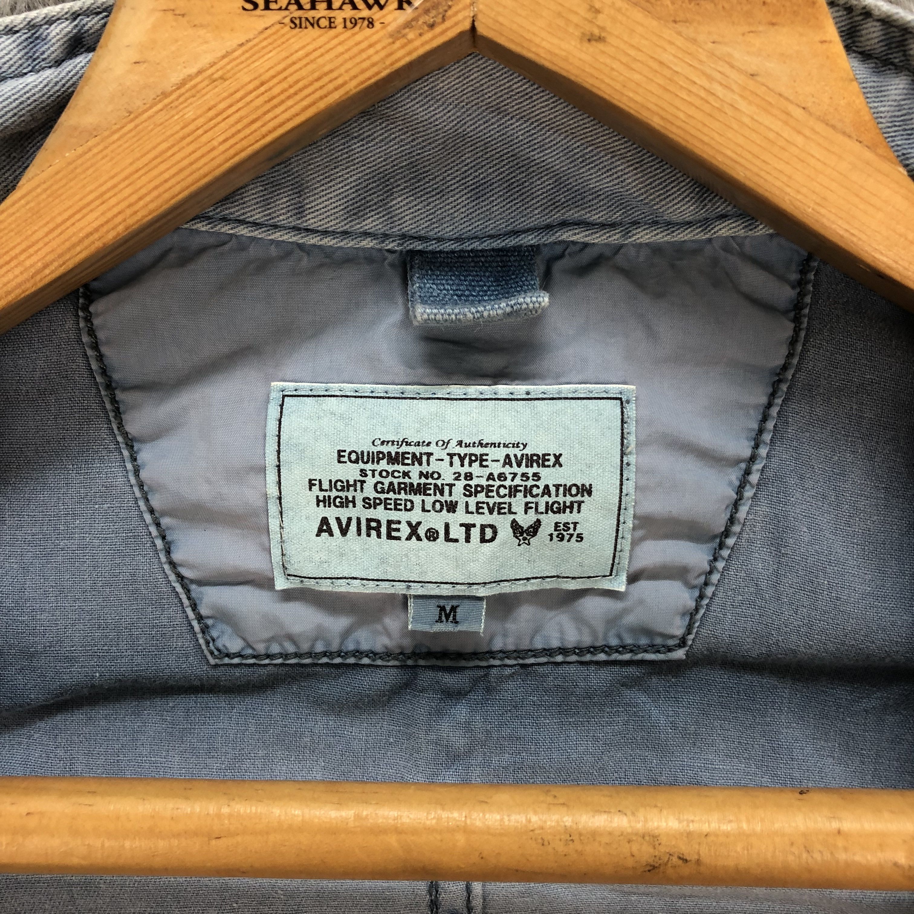 Avirex AVIREX SUN FADED CROPPED JACKET #5547-196 Size M / US 6-8 / IT 42-44 - 7 Thumbnail