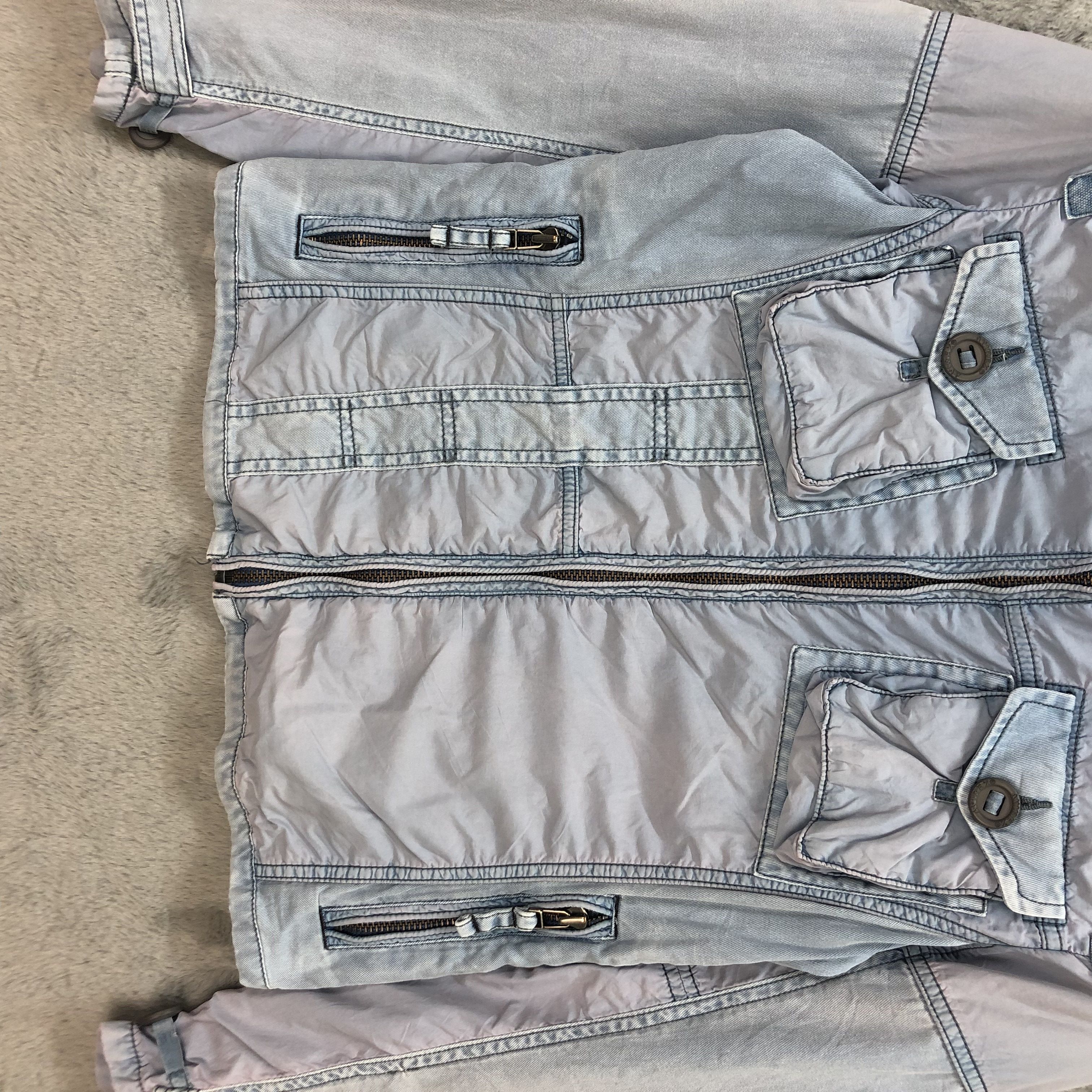 Avirex AVIREX SUN FADED CROPPED JACKET #5547-196 Size M / US 6-8 / IT 42-44 - 3 Thumbnail