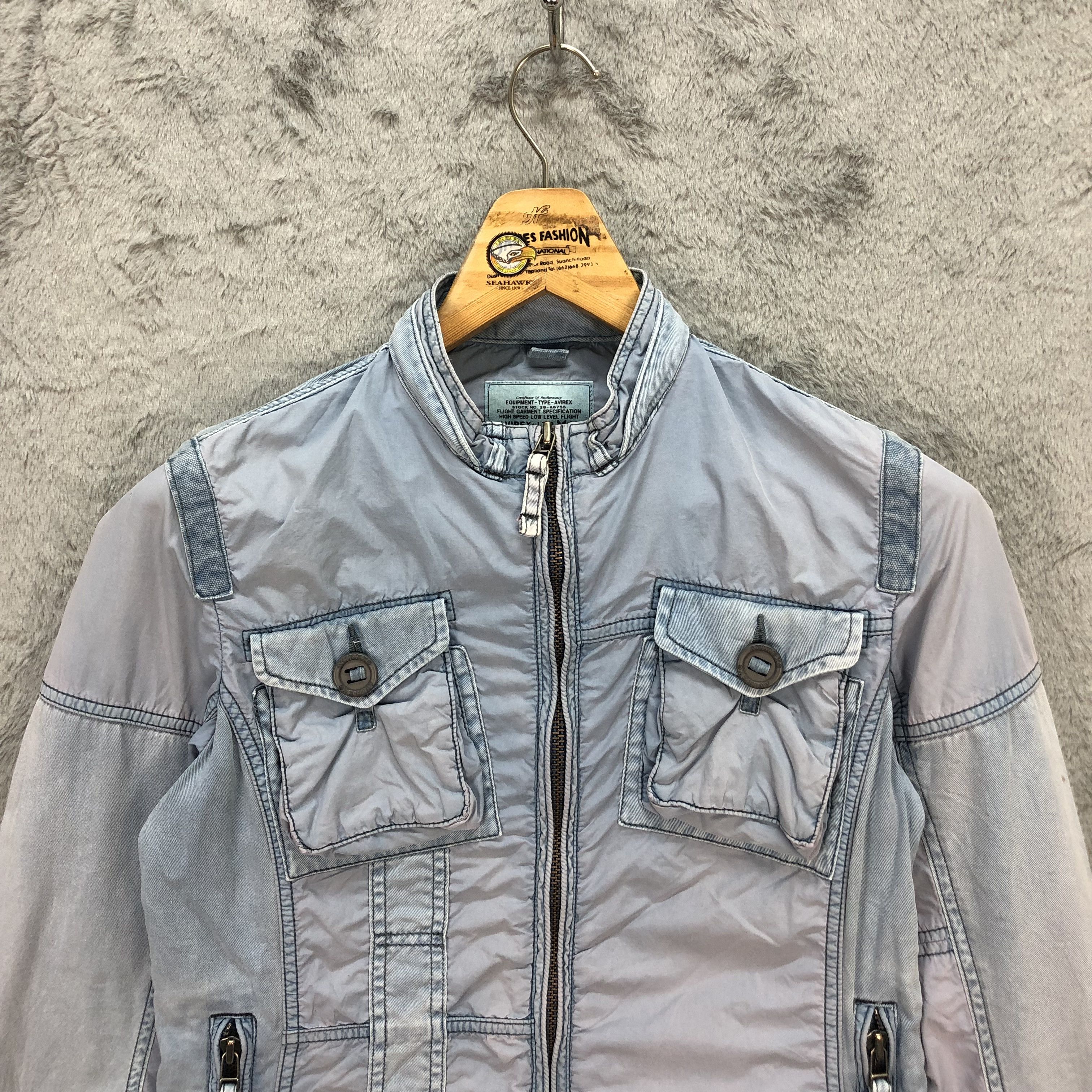 Avirex AVIREX SUN FADED CROPPED JACKET #5547-196 Size M / US 6-8 / IT 42-44 - 2 Thumbnail