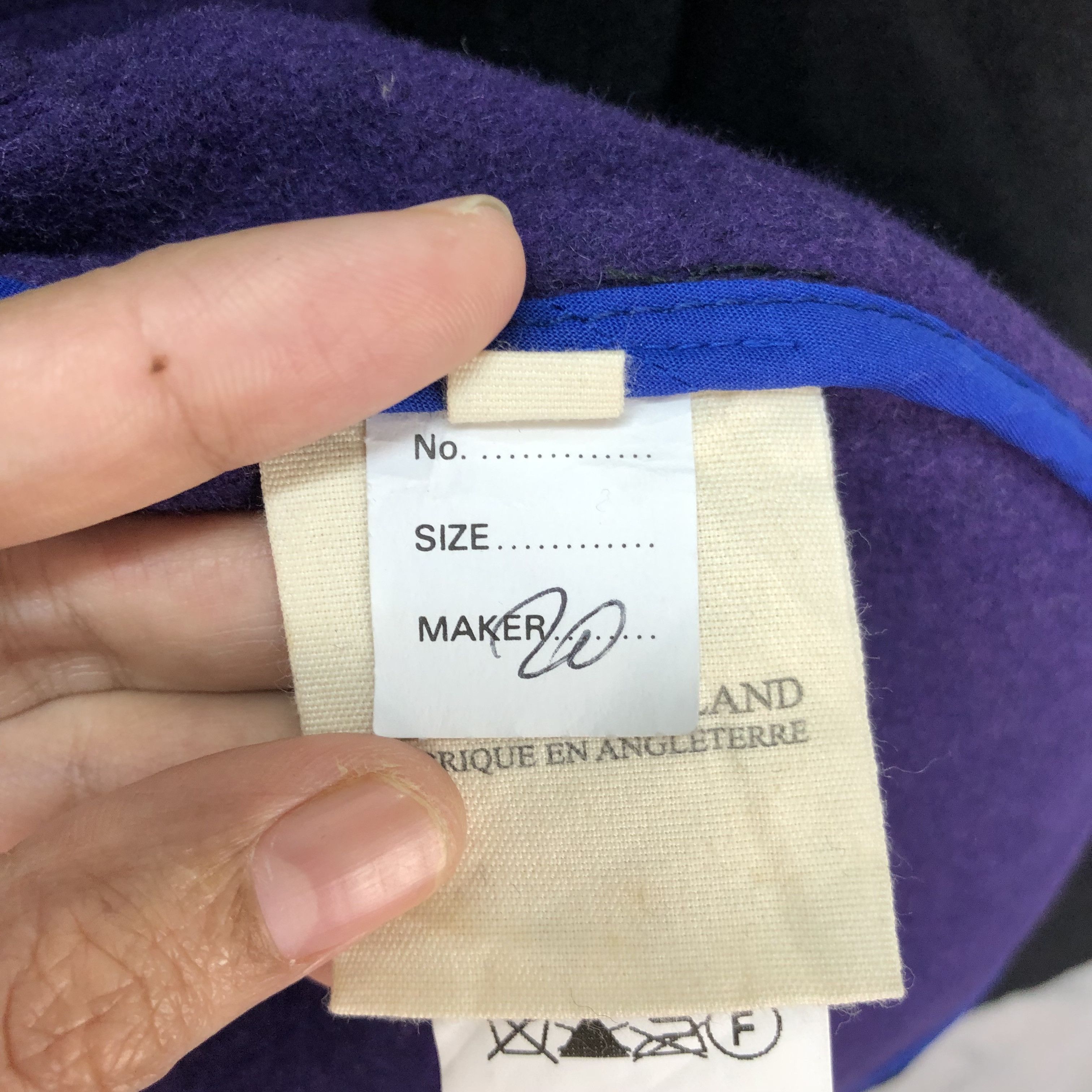 Vintage LONDON TRADITION MADE IN ENGLAND WOOL DUFFLE COAT #6095-45 Size US S / EU 44-46 / 1 - 9 Thumbnail