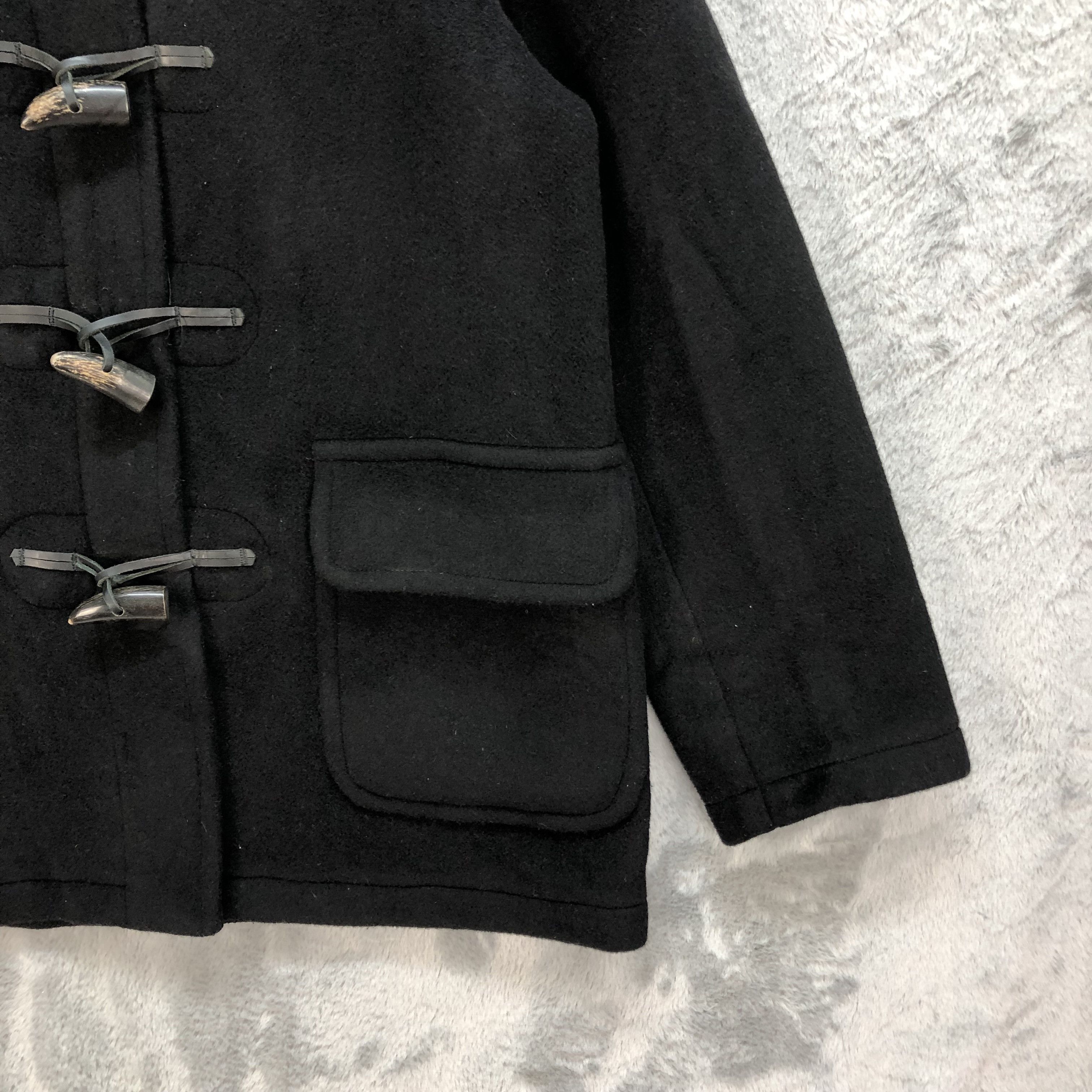 Vintage LONDON TRADITION MADE IN ENGLAND WOOL DUFFLE COAT #6095-45 Size US S / EU 44-46 / 1 - 5 Thumbnail