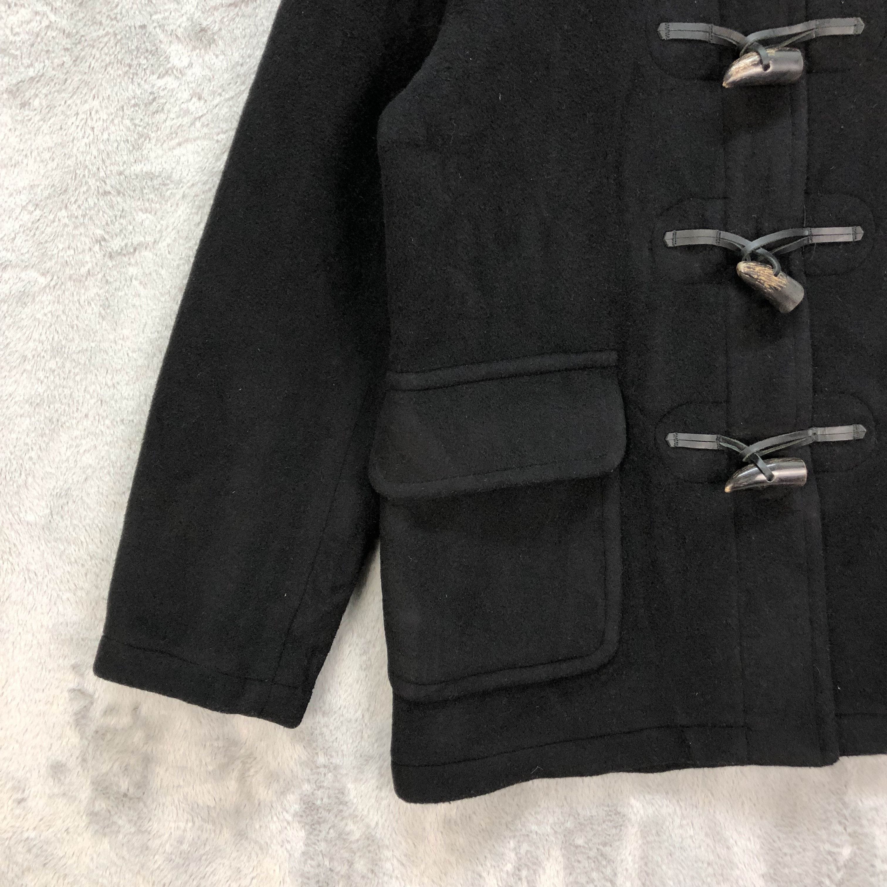 Vintage LONDON TRADITION MADE IN ENGLAND WOOL DUFFLE COAT #6095-45 Size US S / EU 44-46 / 1 - 4 Thumbnail