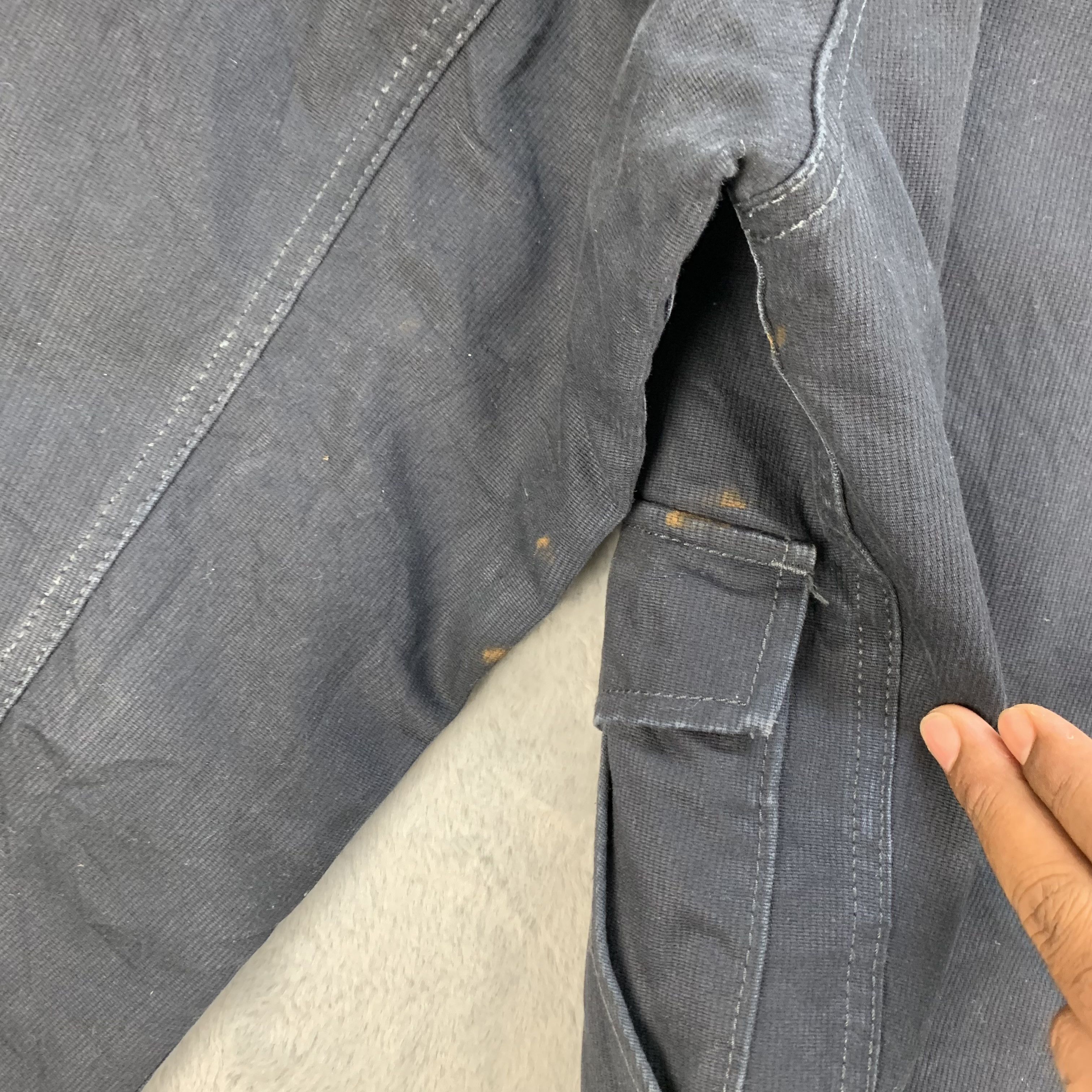 Levi's Levi's Heavy Fleece Lined Black Denim Jacket #4364-145 Size US S / EU 44-46 / 1 - 13 Thumbnail