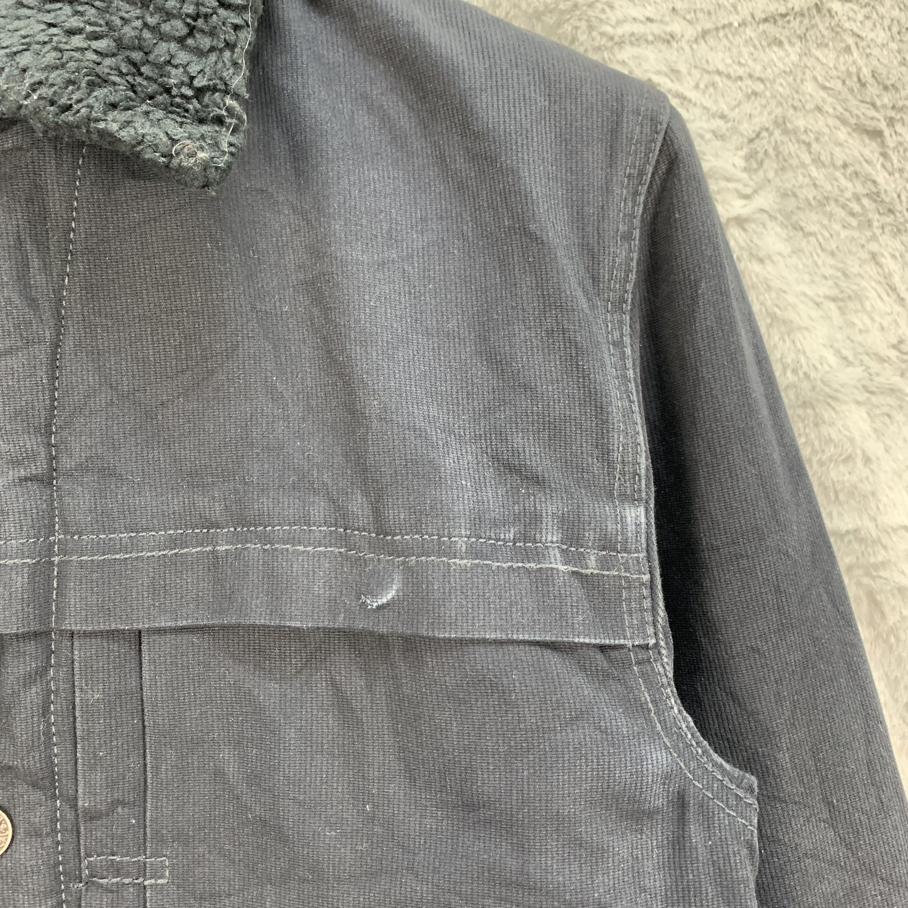 Levi's Levi's Heavy Fleece Lined Black Denim Jacket #4364-145 Size US S / EU 44-46 / 1 - 4 Thumbnail