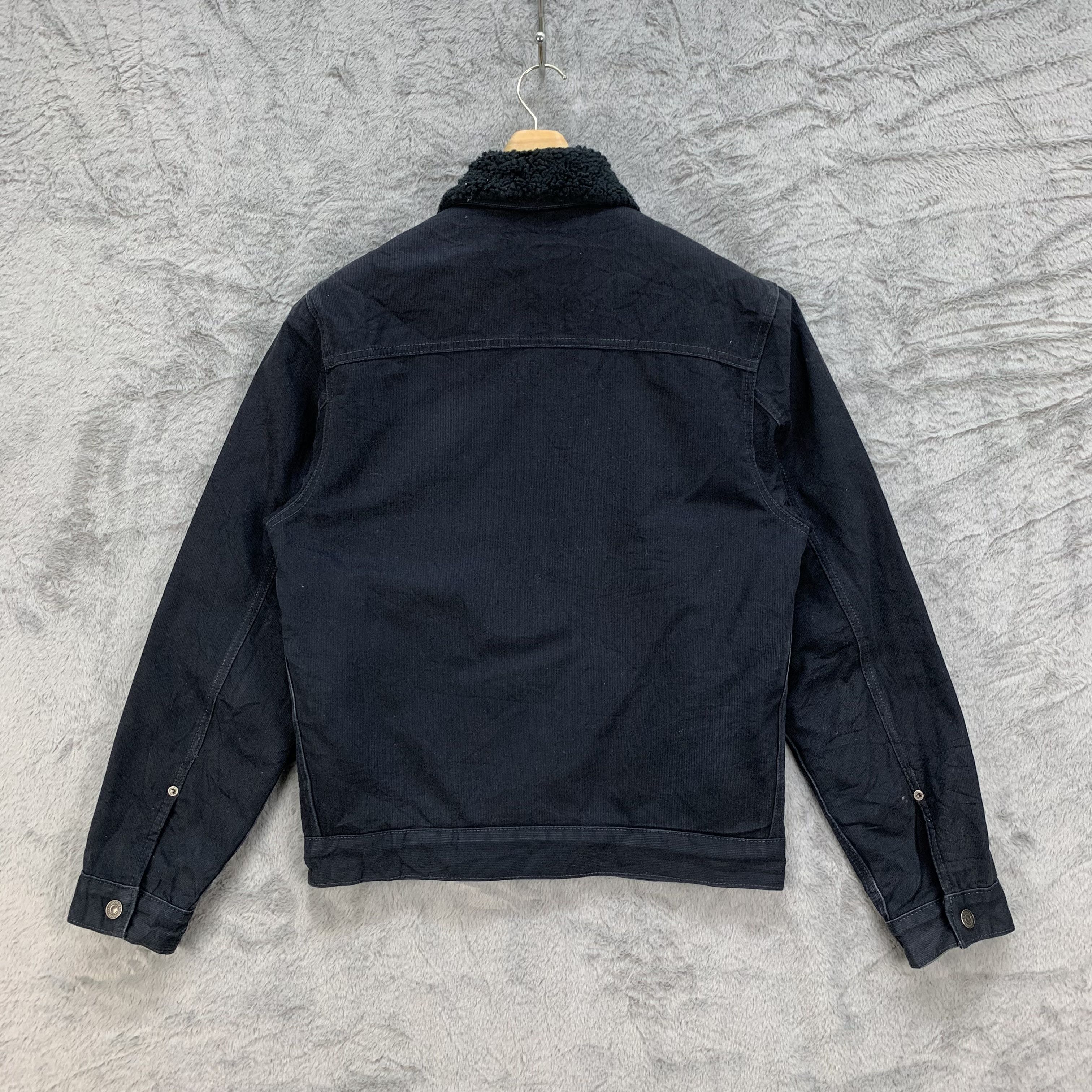 Levi's Levi's Heavy Fleece Lined Black Denim Jacket #4364-145 Size US S / EU 44-46 / 1 - 11 Thumbnail