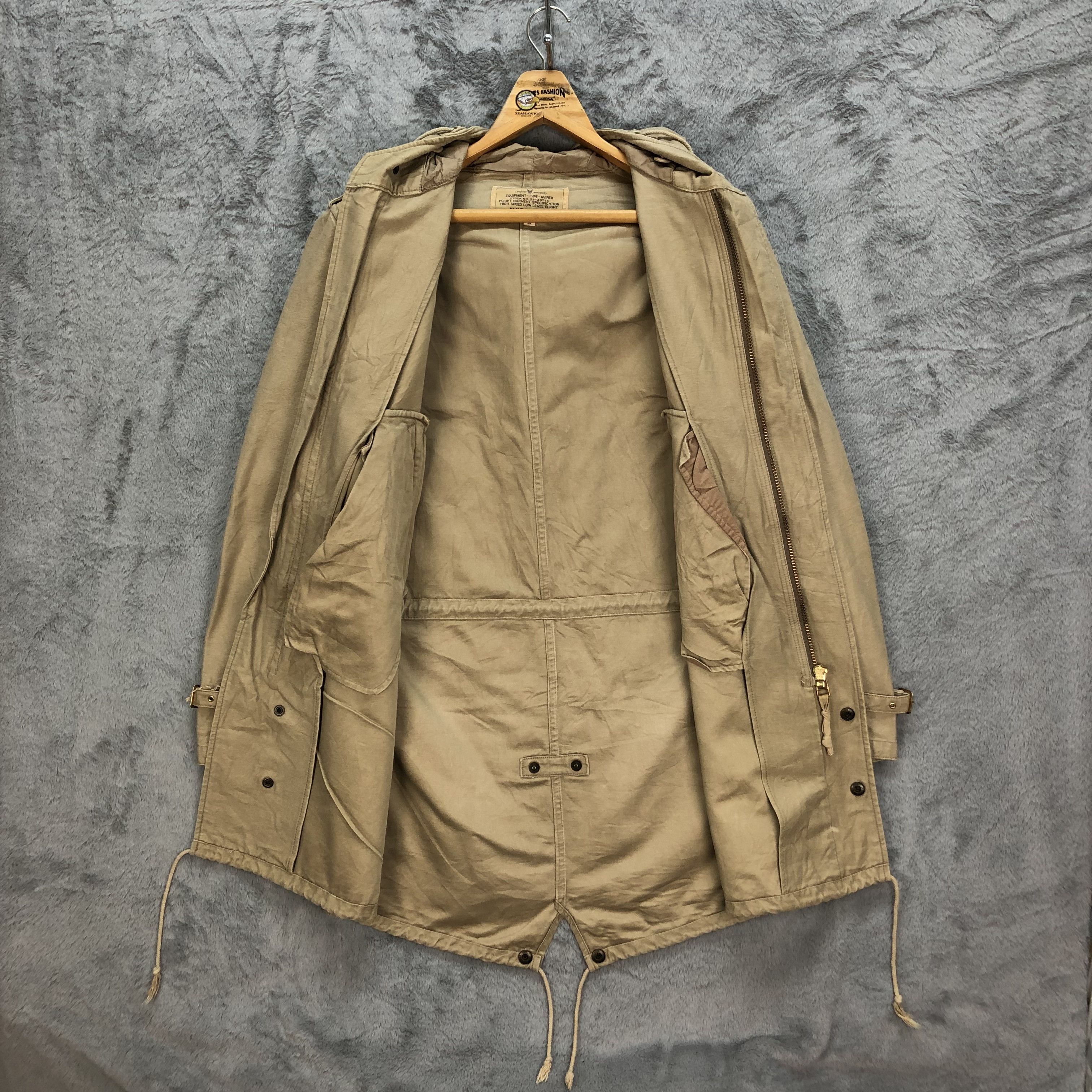 Avirex VINTAGE AVIREX FLIGHT GARMENT FISHTAIL PARKA #5475-192 Size US M / EU 48-50 / 2 - 6 Thumbnail