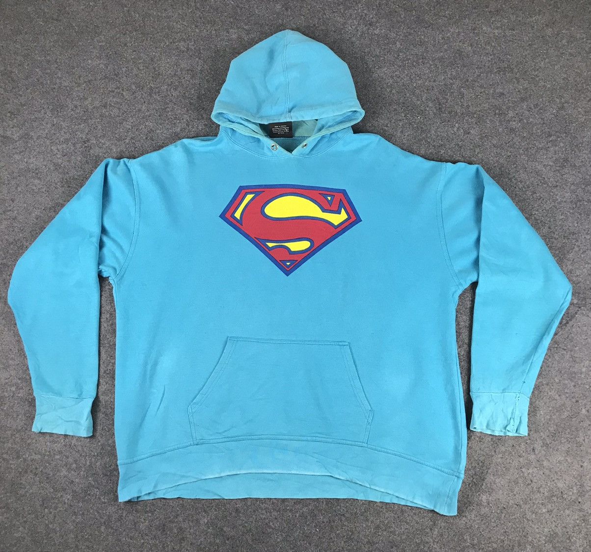DC Comics × Vintage 🔥Vintage Superman DC COMICS hoodie big logo🔥 Size US XL / EU 56 / 4 - 1 Thumbnail