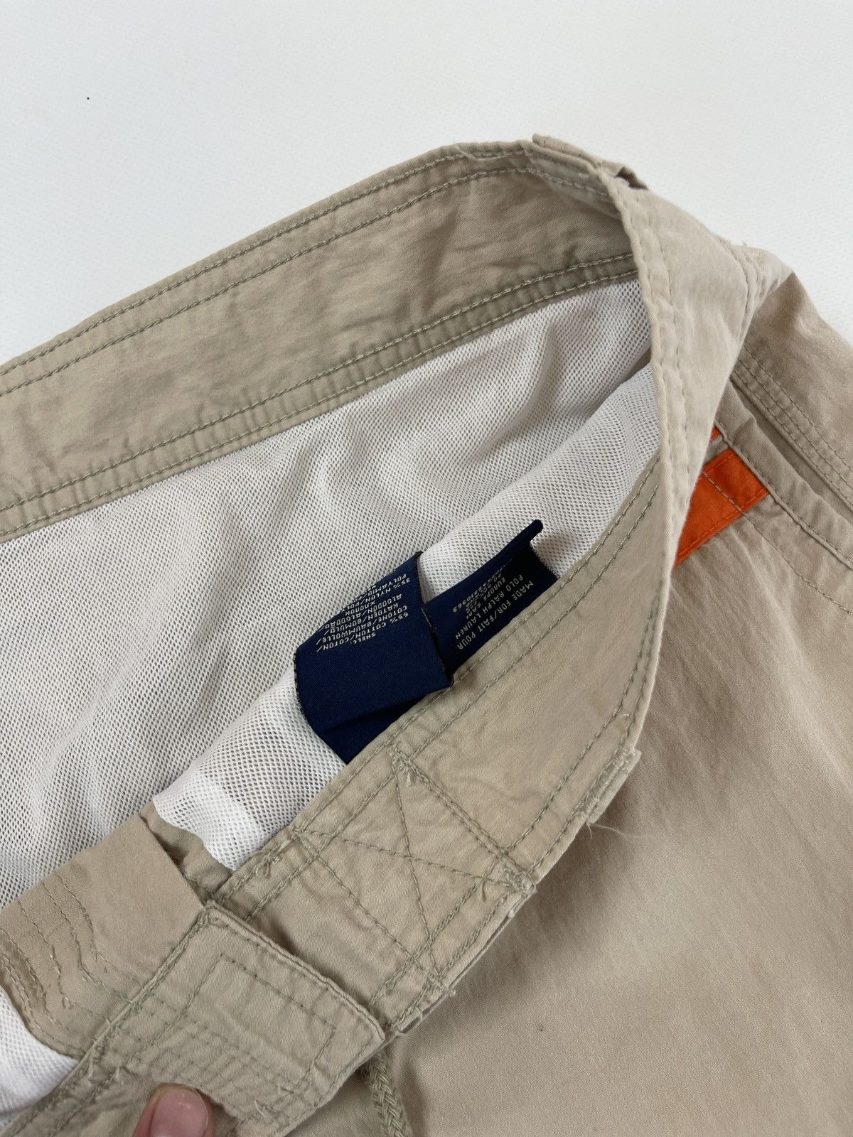 Polo Ralph Lauren Polo Ralph Lauren Jeans Company beige cargo shorts logo Size US 34 / EU 50 - 10 Thumbnail