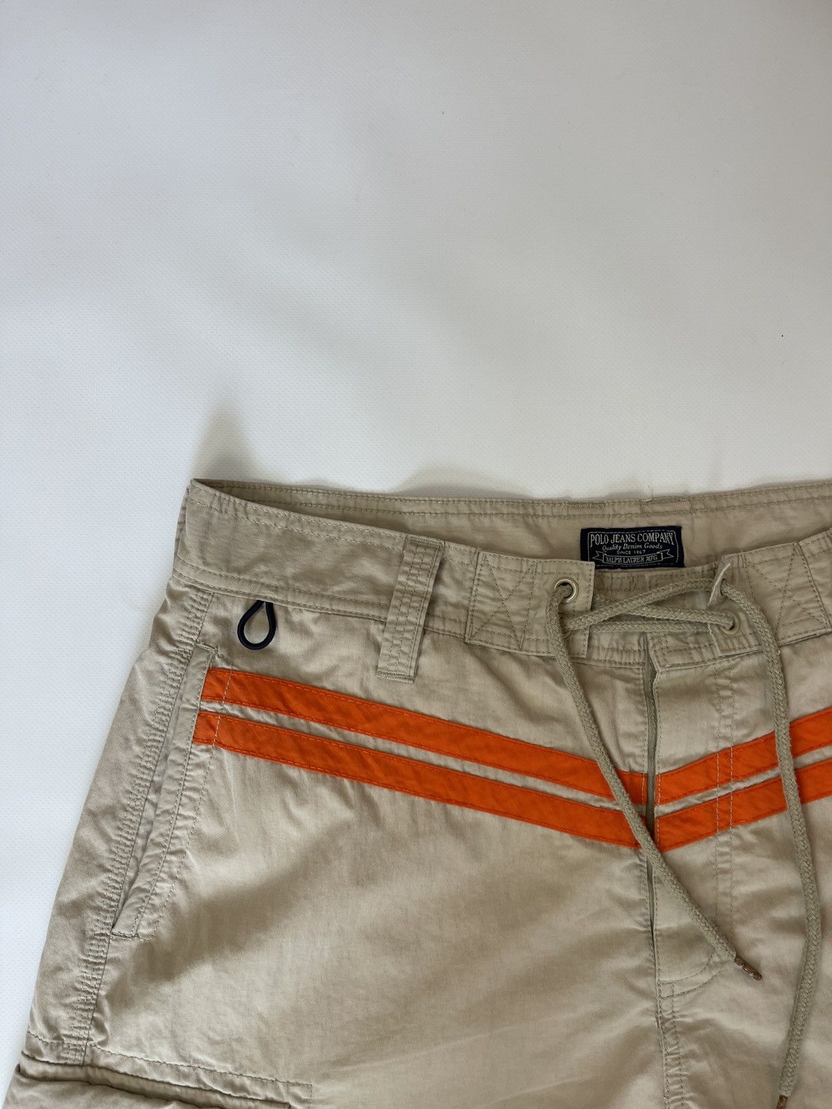 Polo Ralph Lauren Polo Ralph Lauren Jeans Company beige cargo shorts logo Size US 34 / EU 50 - 8 Thumbnail