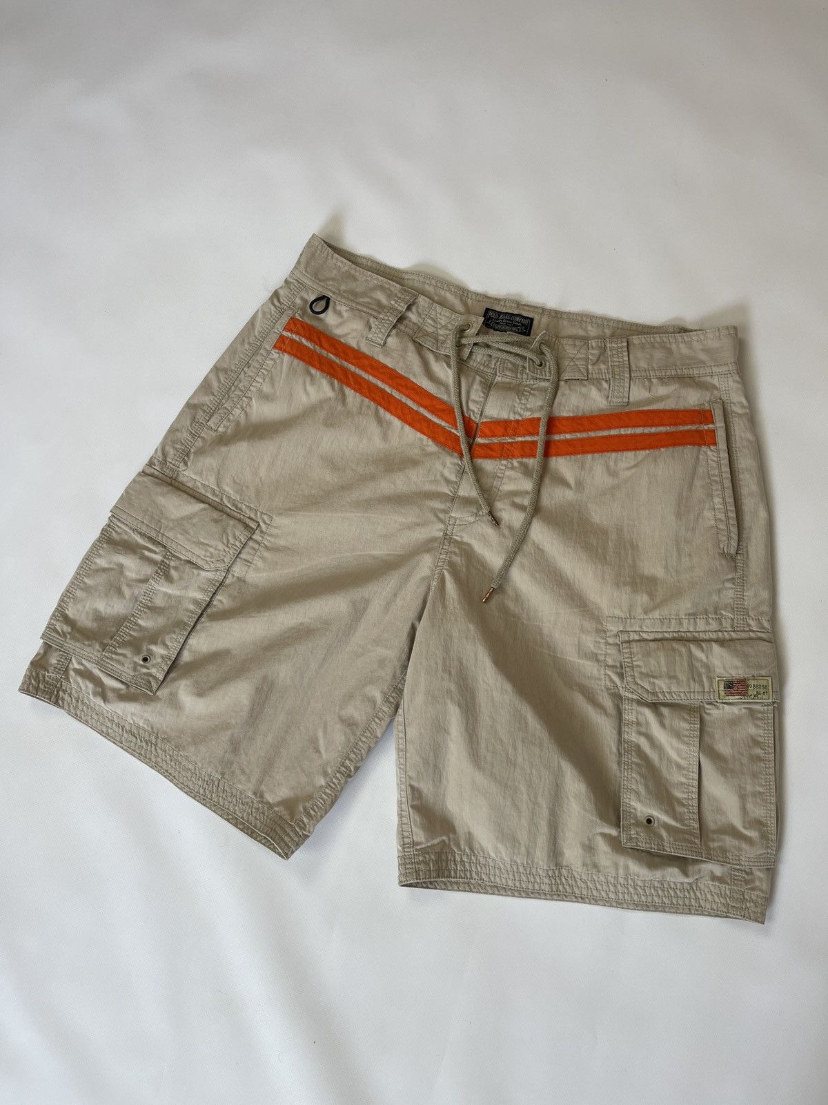 Polo Ralph Lauren Polo Ralph Lauren Jeans Company beige cargo shorts logo Size US 34 / EU 50 - 5 Thumbnail