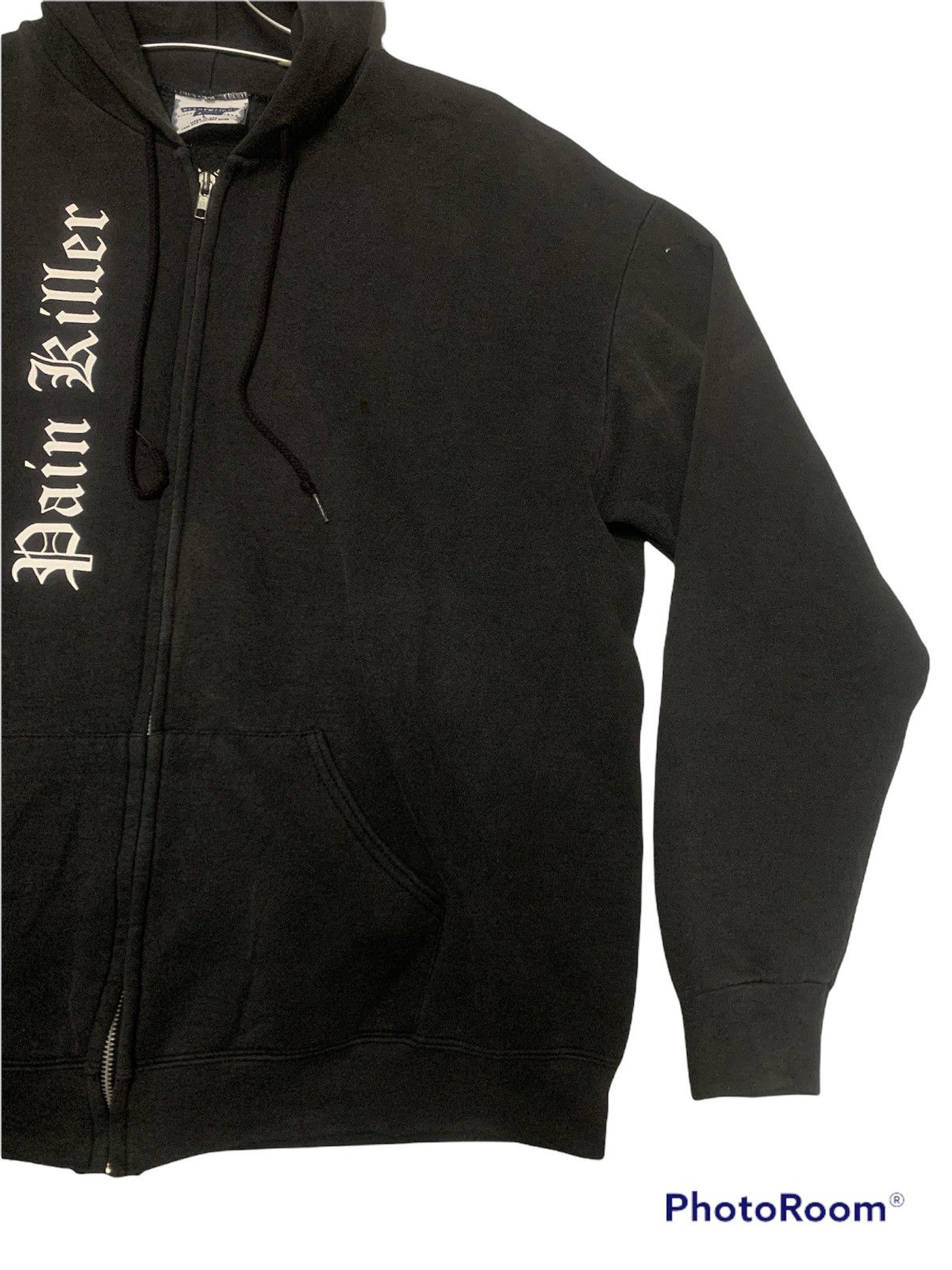 Band Tees × Vintage 🔥RARE🔥Vintage 90s Sun Faded Hoodie Zipper PainKiller Band Size US L / EU 52-54 / 3 - 5 Thumbnail