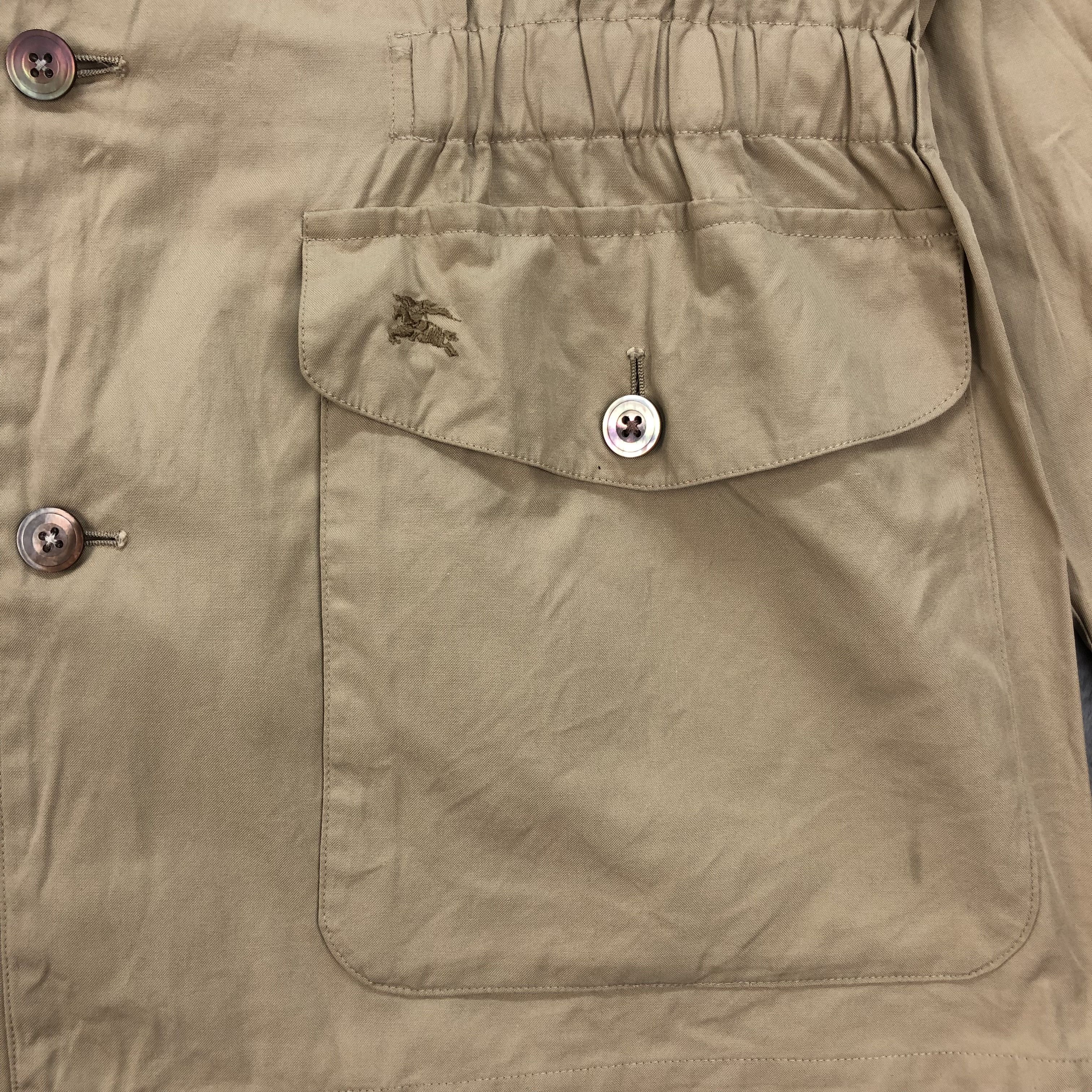 Burberry Burberrys' Light Four Pocket Jacket #4561-158 Size US L / EU 52-54 / 3 - 7 Thumbnail