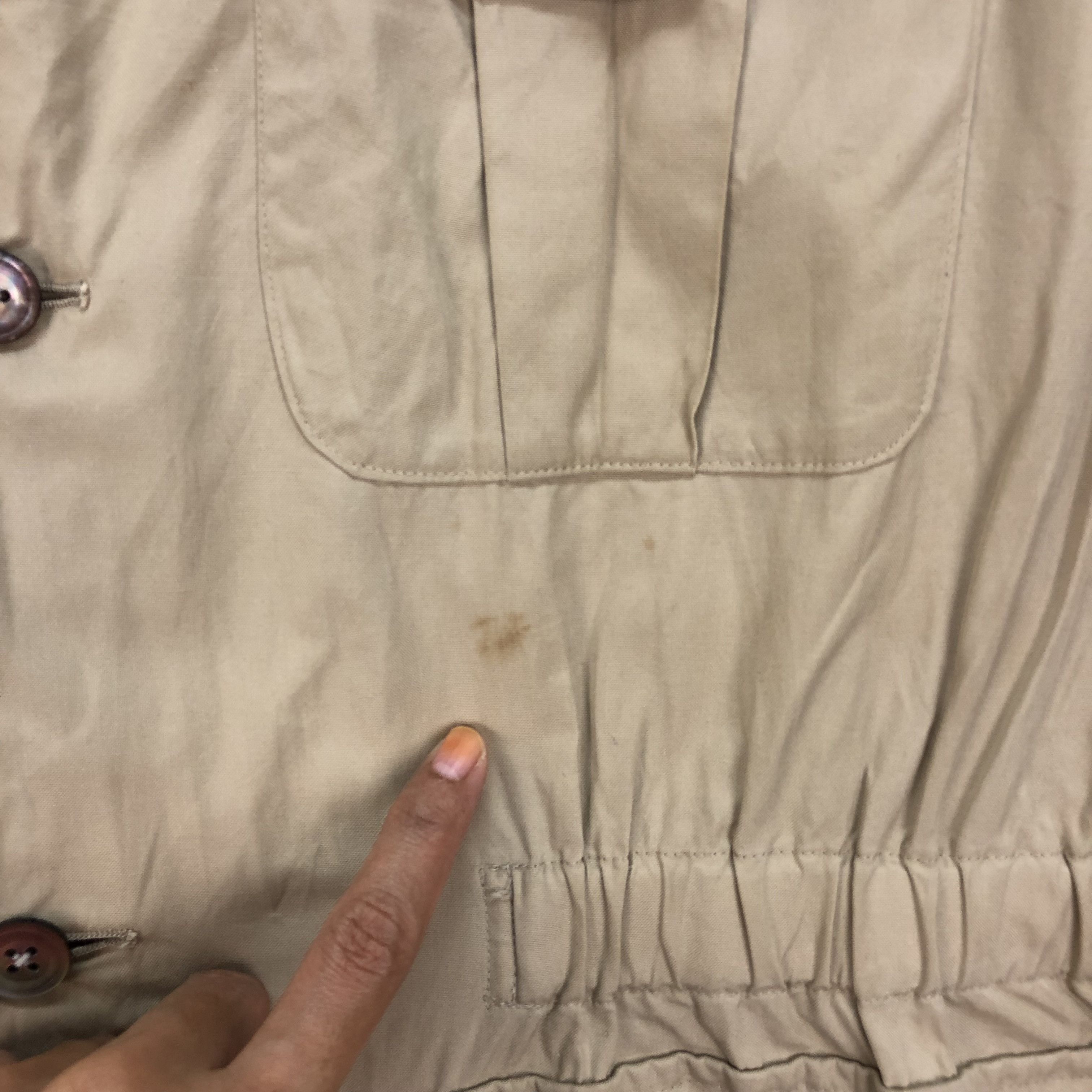 Burberry Burberrys' Light Four Pocket Jacket #4561-158 Size US L / EU 52-54 / 3 - 5 Thumbnail