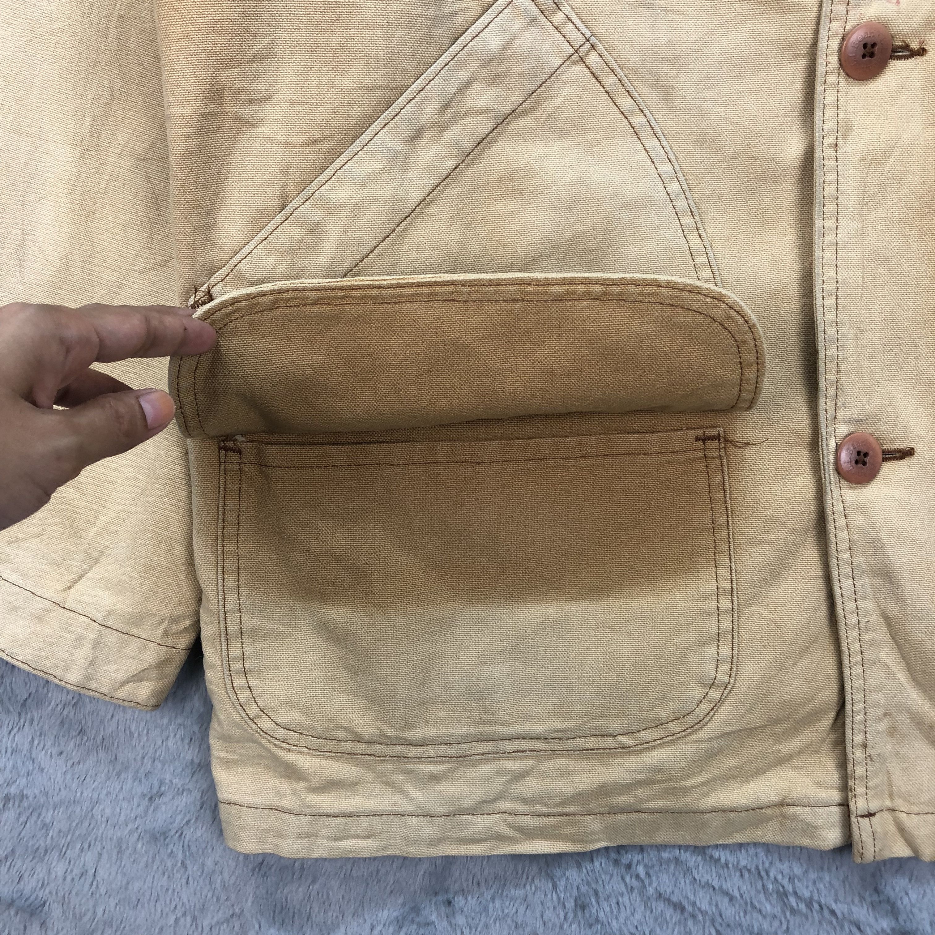 L.L. Bean L.L. Bean Made in USA Checked Lined Chore Jacket #4929-30 Size US M / EU 48-50 / 2 - 9 Thumbnail