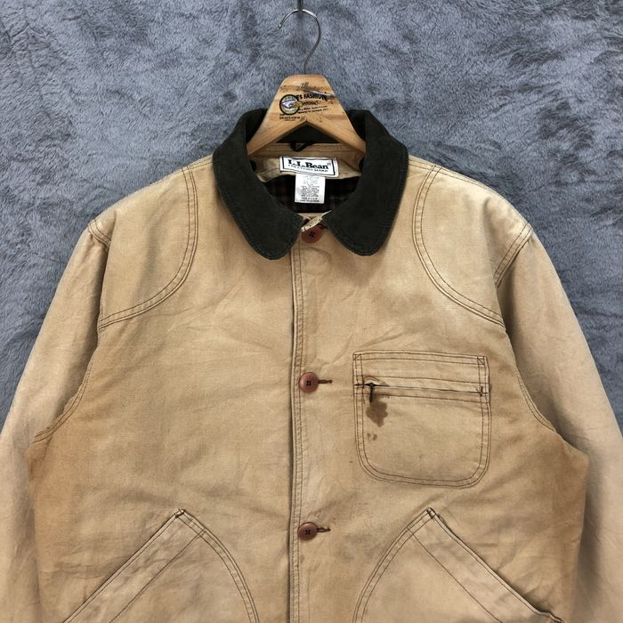 Vintage L.L. Bean Made in USA Chore Jacket #4929-30 | Grailed