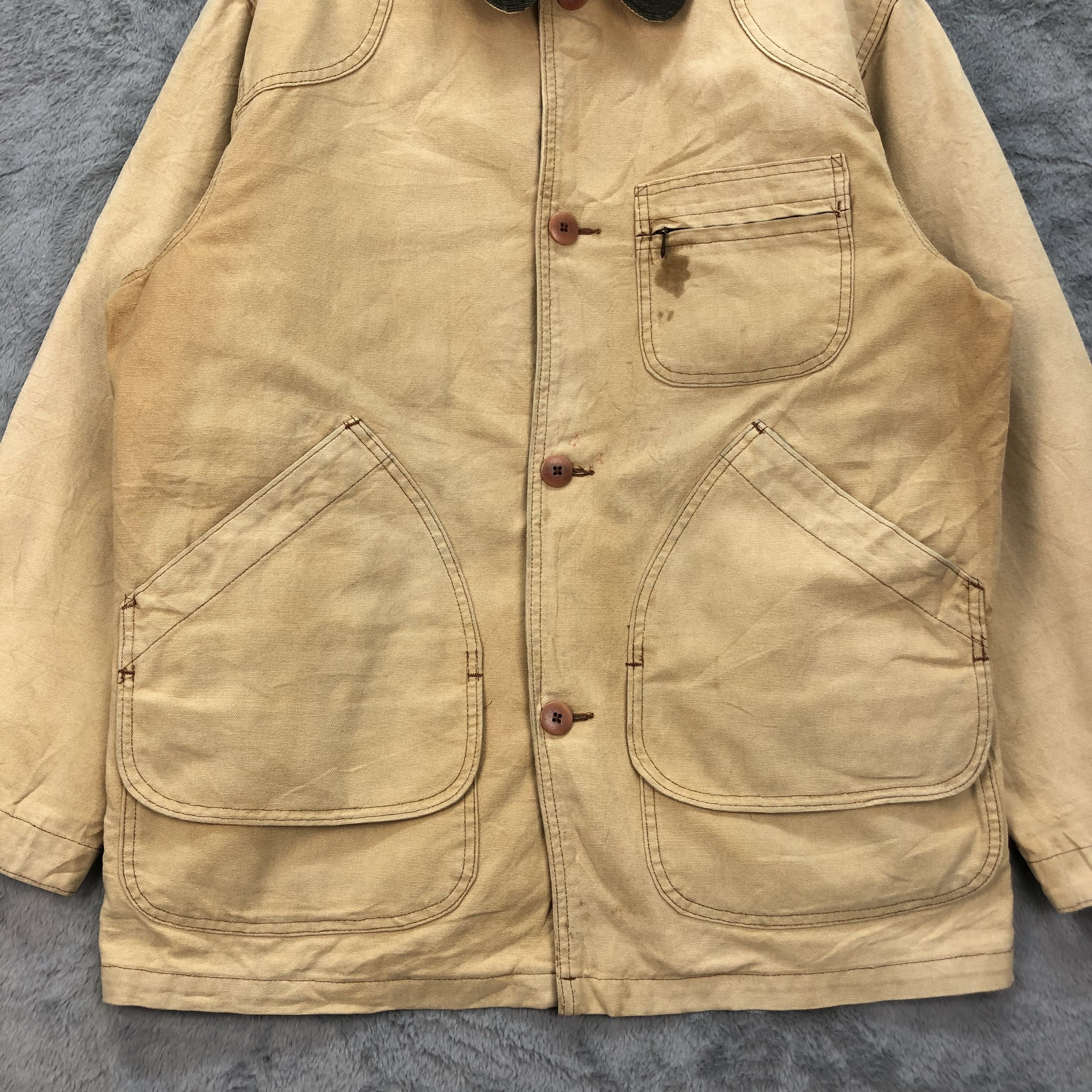 L.L. Bean L.L. Bean Made in USA Checked Lined Chore Jacket #4929-30 Size US M / EU 48-50 / 2 - 5 Thumbnail