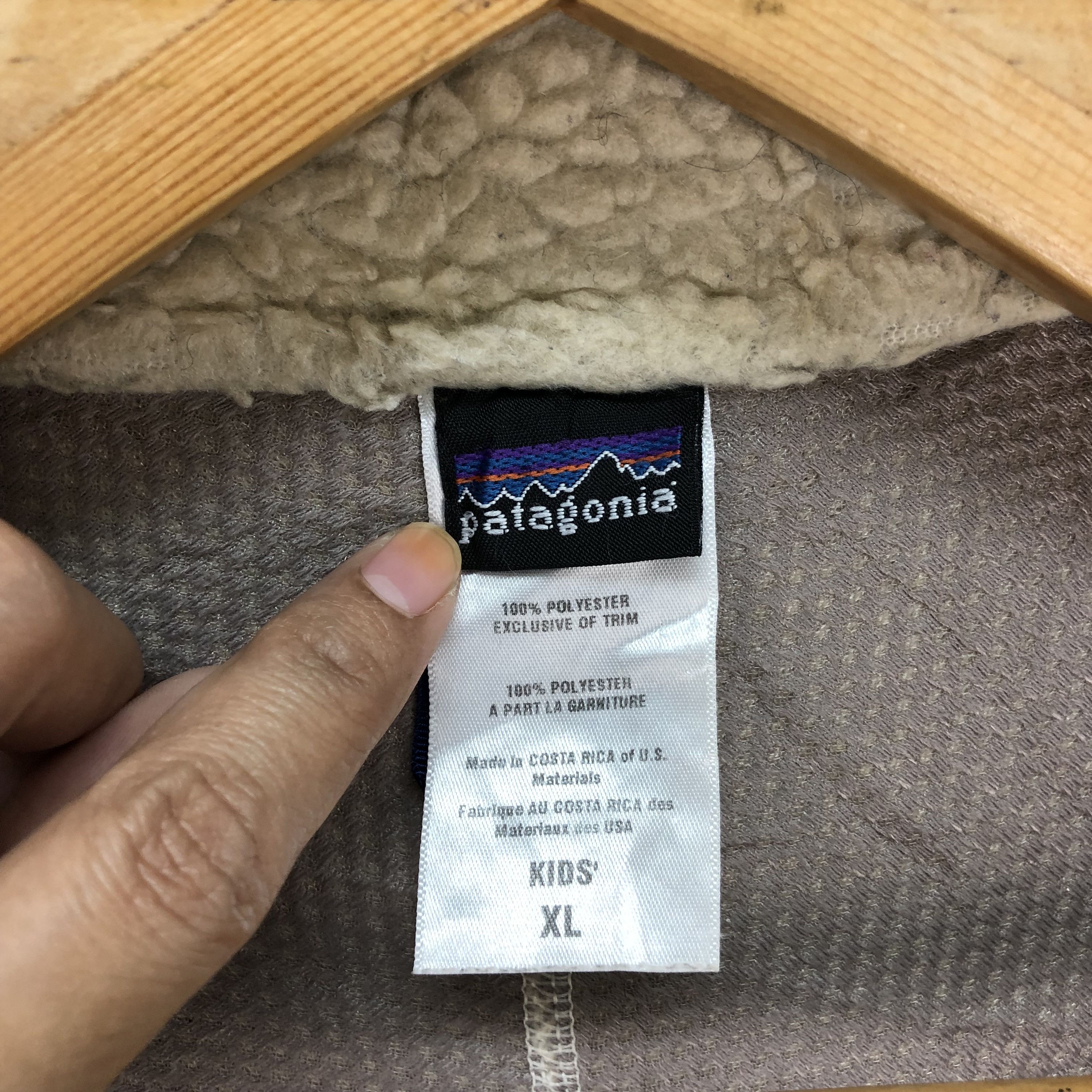 Patagonia Patagonia Kids Retro X Deep Pile Fleece Jacket Kid #4731-166 Size US XL / EU 56 / 4 - 8 Thumbnail