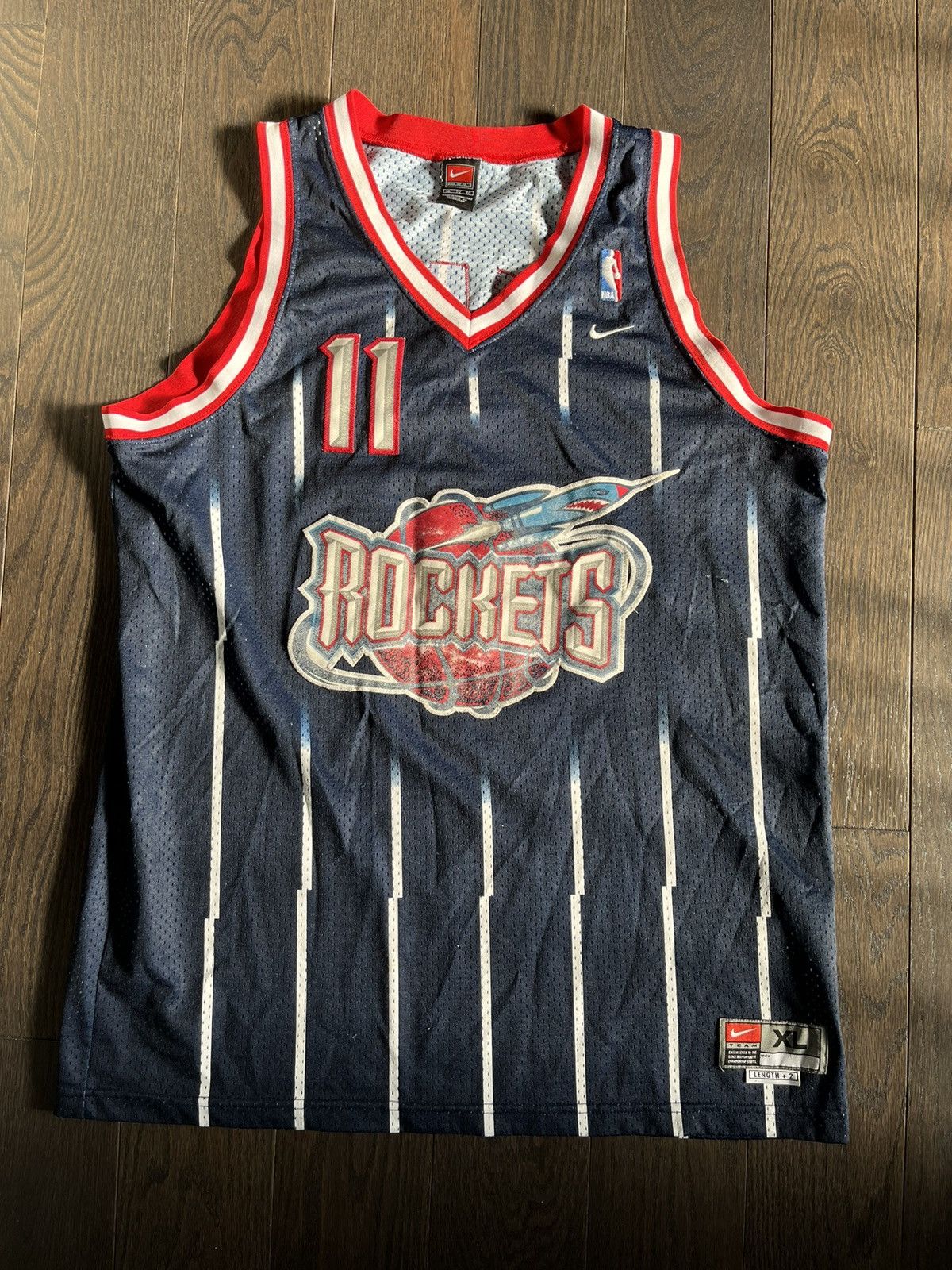 NBA × Nike × Vintage Vintage Nike Yao Ming Houston Rockets NBA Jersey Size US XL / EU 56 / 4 - 1 Thumbnail