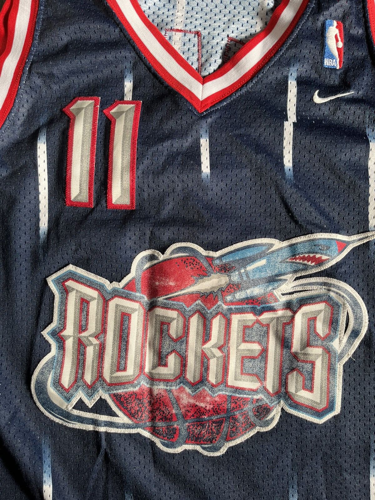 NBA × Nike × Vintage Vintage Nike Yao Ming Houston Rockets NBA Jersey Size US XL / EU 56 / 4 - 2 Thumbnail