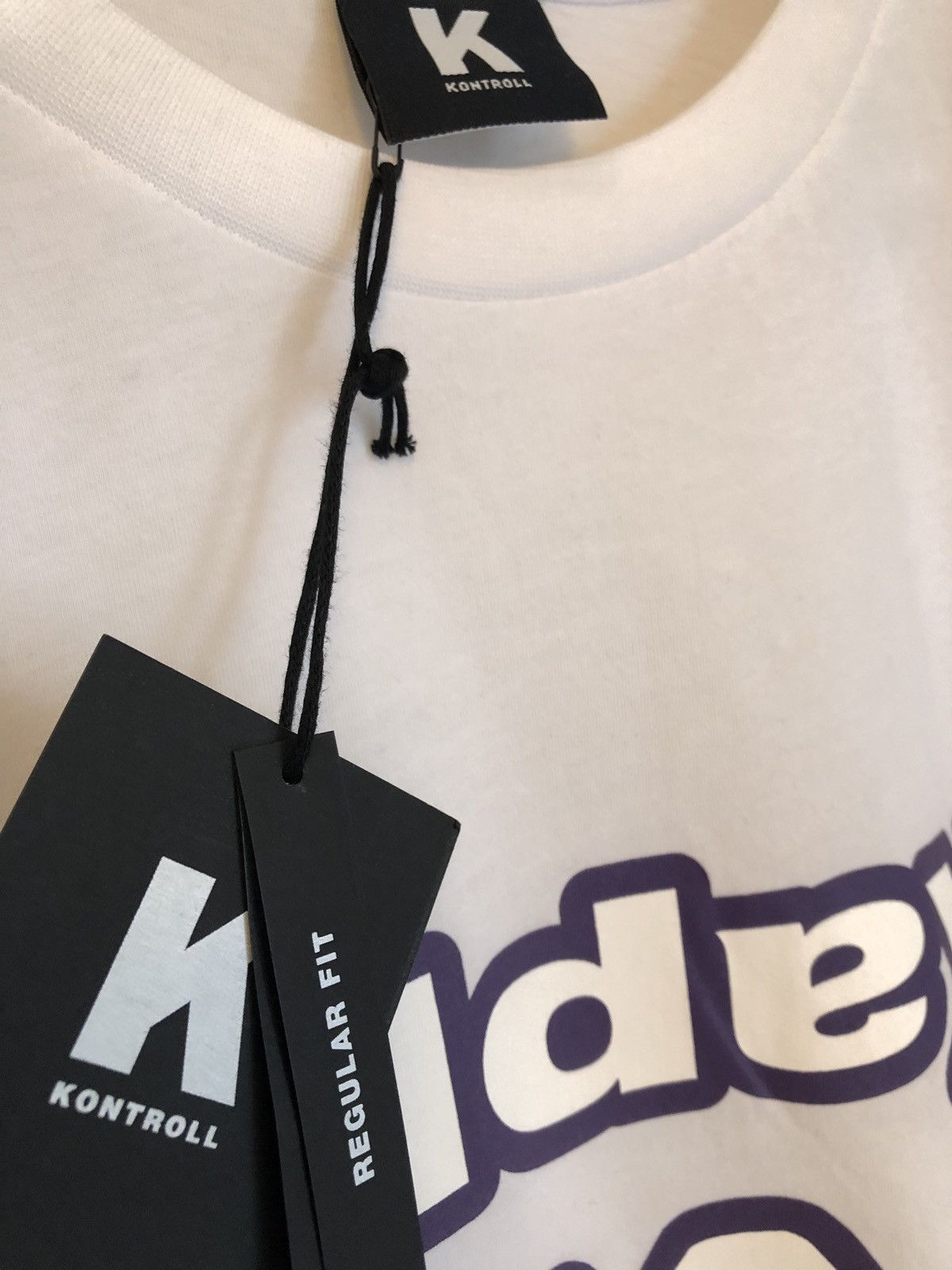 Kappa Kappa Kontroll inverted logo t-shirt Size US L / EU 52-54 / 3 - 5 Thumbnail