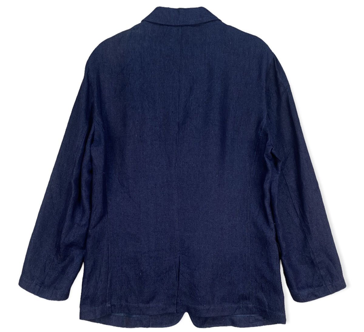 Adolfo Dominguez Adoflo Dominguez Indigo Jacket/Blazer Size 50R - 4 Thumbnail