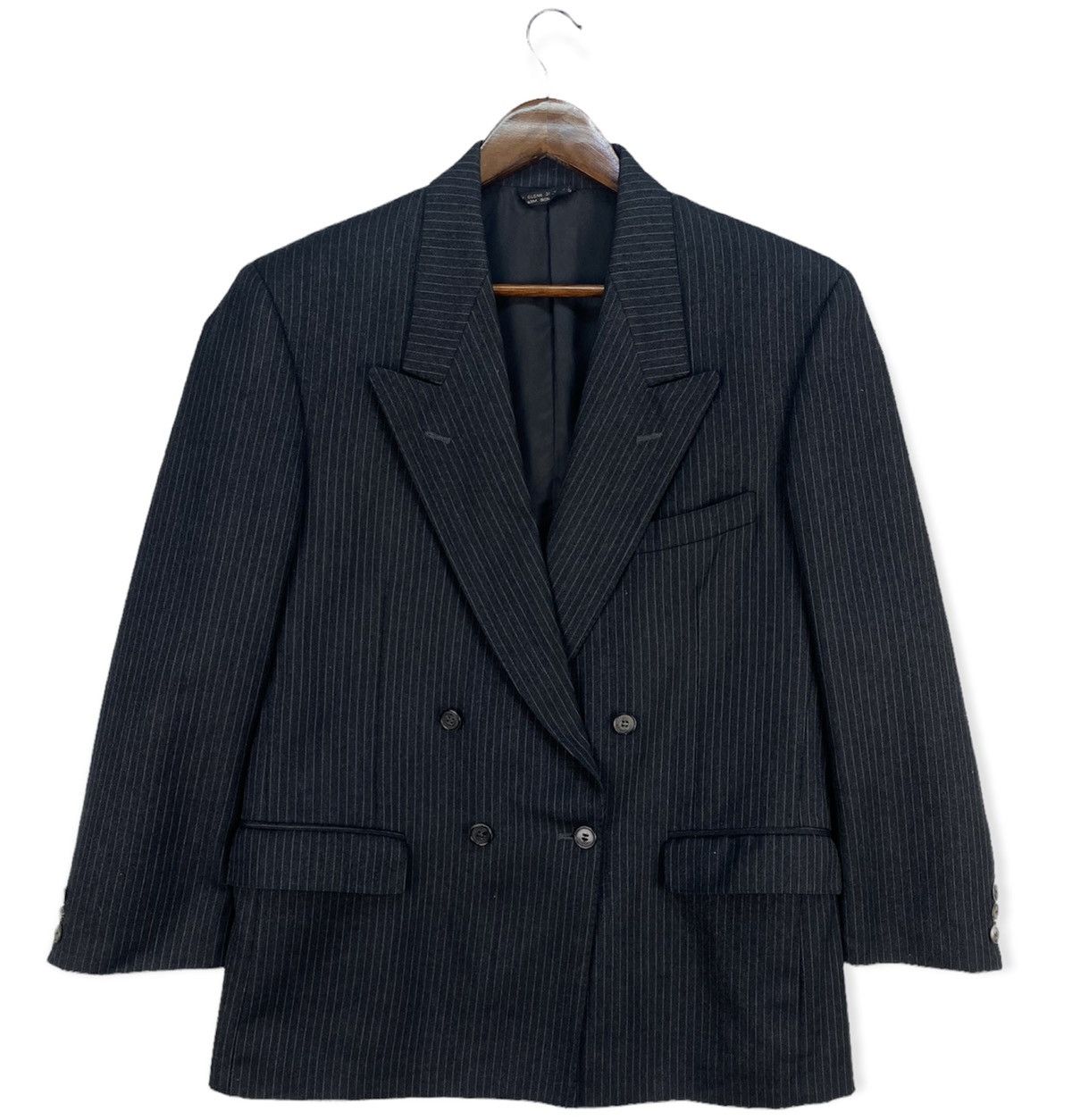 Pierre Cardin Vintage Pierre Cardin Double Breast Blazer Size US M / EU 48-50 / 2 - 2 Thumbnail