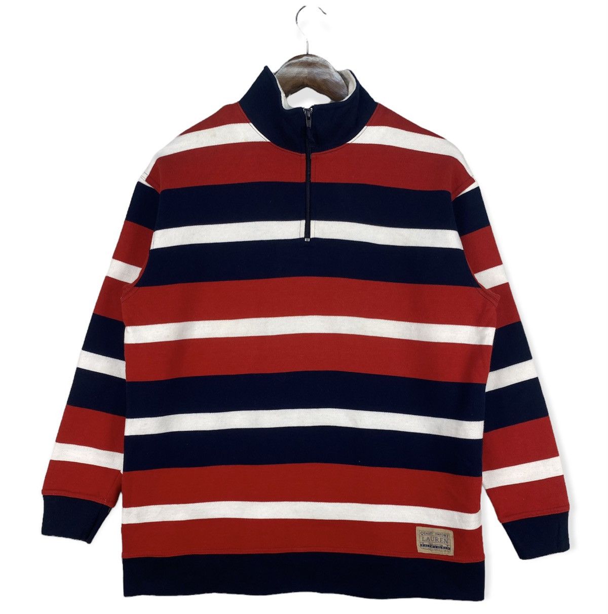 Polo Ralph Lauren Ralph Lauren Stripe Sweatshirt Size US L / EU 52-54 / 3 - 1 Thumbnail