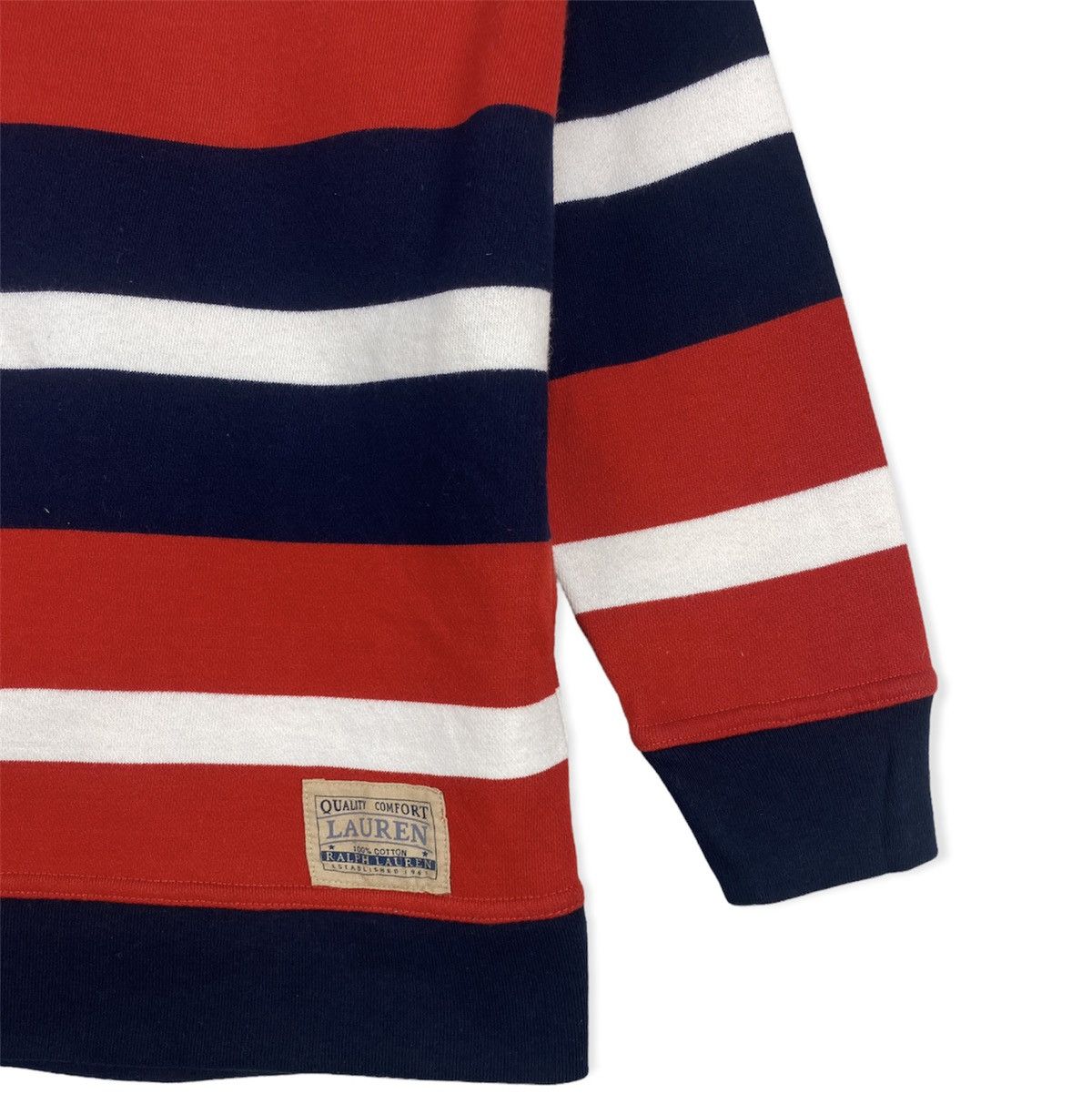 Polo Ralph Lauren Ralph Lauren Stripe Sweatshirt Size US L / EU 52-54 / 3 - 2 Thumbnail