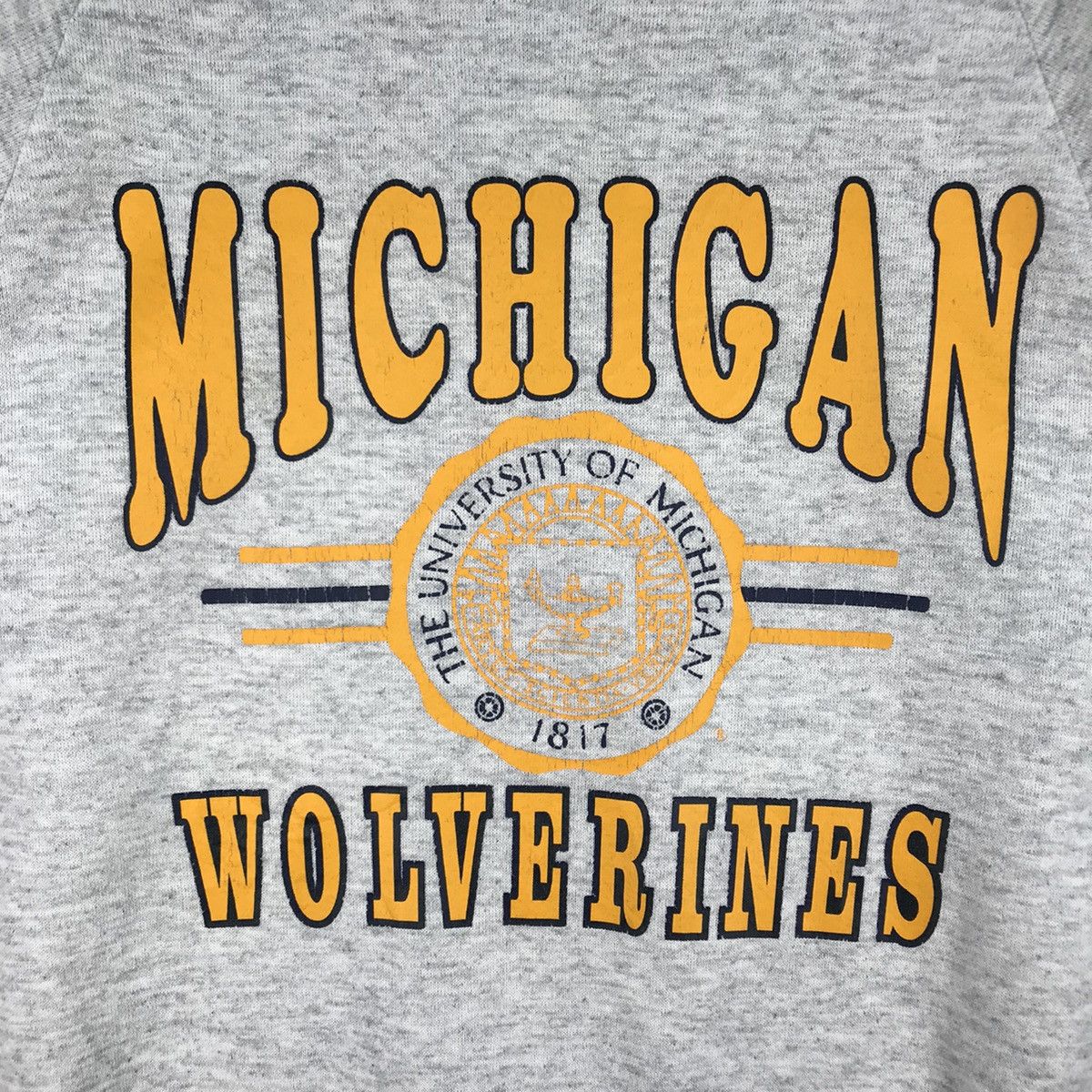 Vintage Vintage University Of Michigan Sweatshirt Size US M / EU 48-50 / 2 - 4 Thumbnail