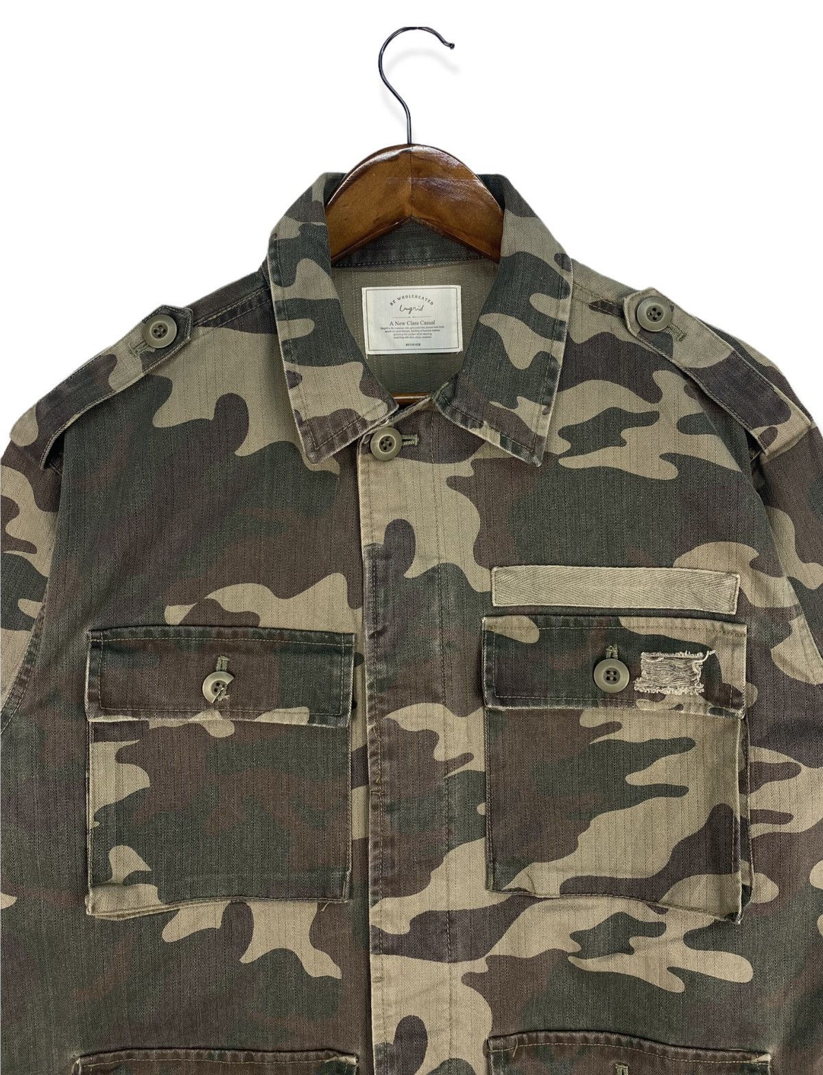 Vintage Ungrid Camoflauge M65 Jacket Size US L / EU 52-54 / 3 - 2 Thumbnail