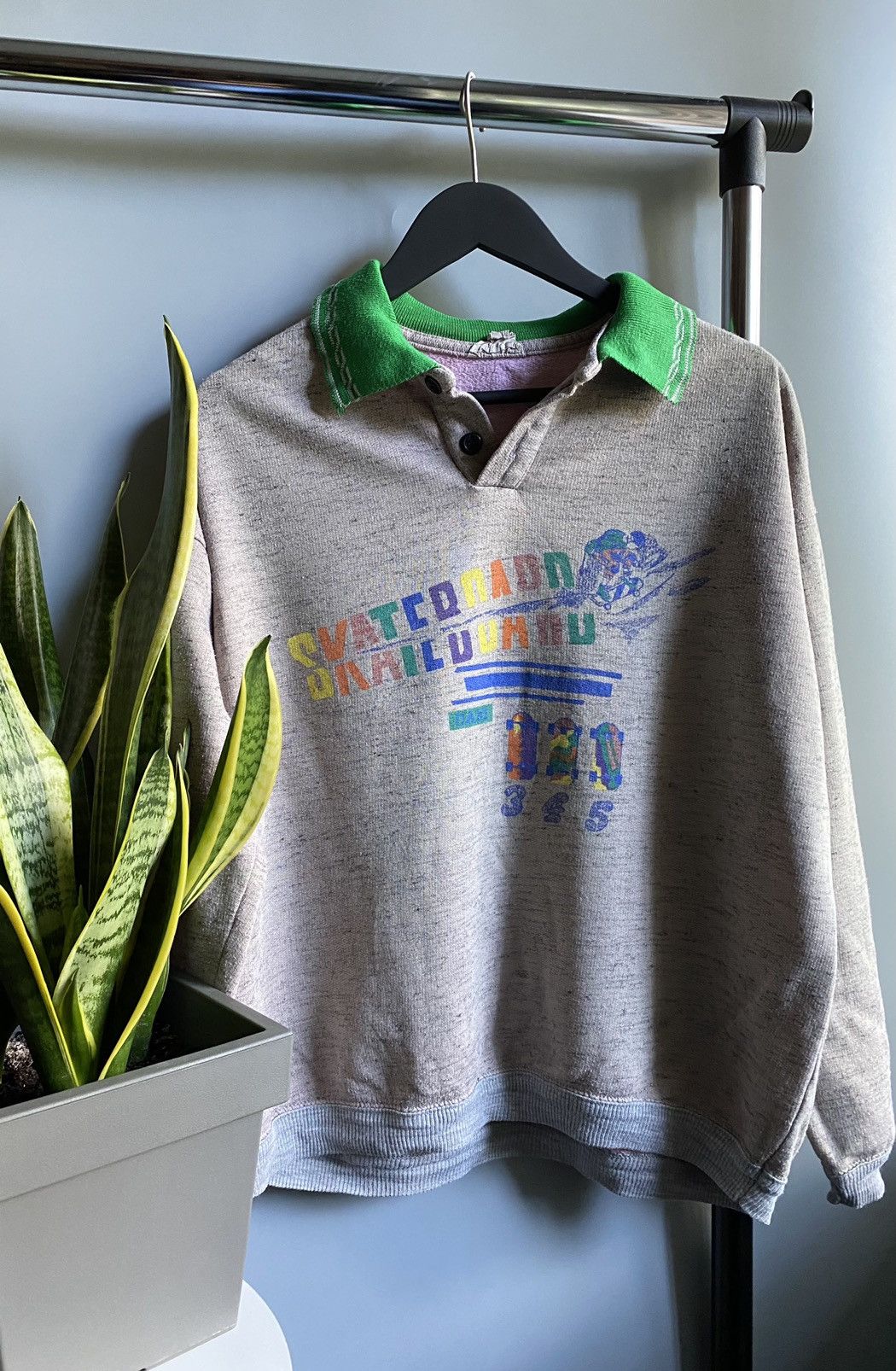 Other Vintage 90s Oasi Skateboard Long Sleeve Shirt Size US M / EU 48-50 / 2 - 2 Thumbnail