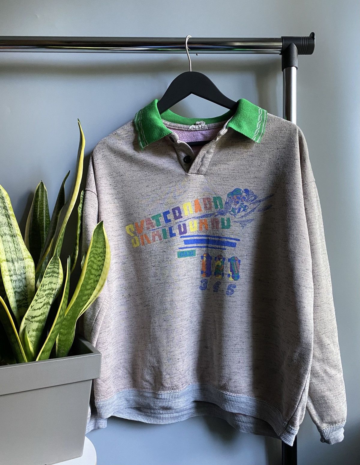 Other Vintage 90s Oasi Skateboard Long Sleeve Shirt Size US M / EU 48-50 / 2 - 1 Thumbnail