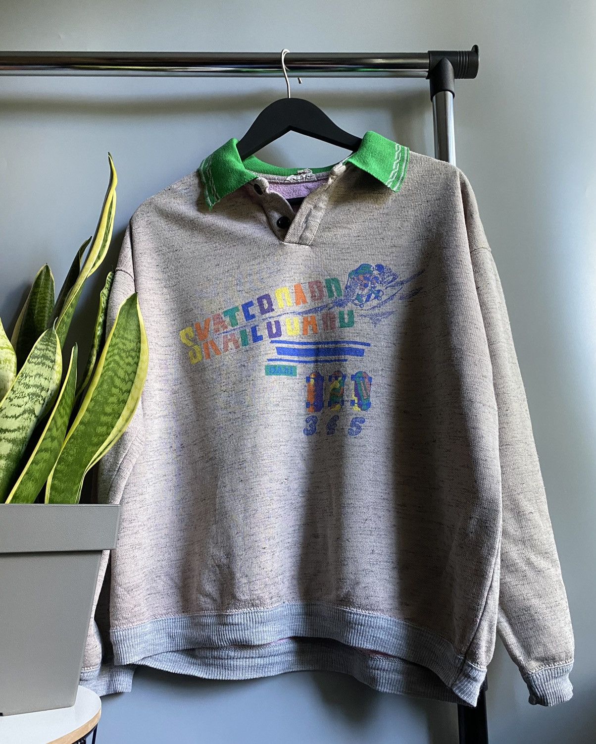 Other Vintage 90s Oasi Skateboard Long Sleeve Shirt Size US M / EU 48-50 / 2 - 5 Thumbnail