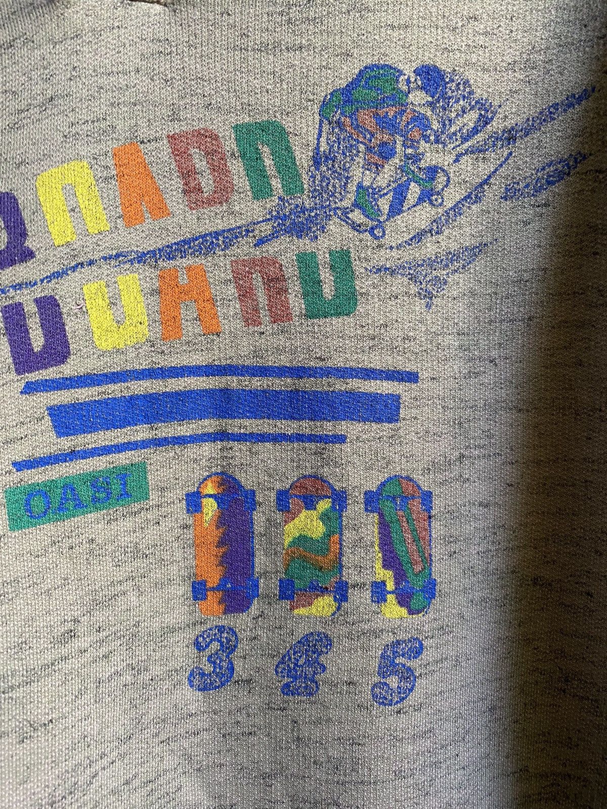 Other Vintage 90s Oasi Skateboard Long Sleeve Shirt Size US M / EU 48-50 / 2 - 8 Thumbnail