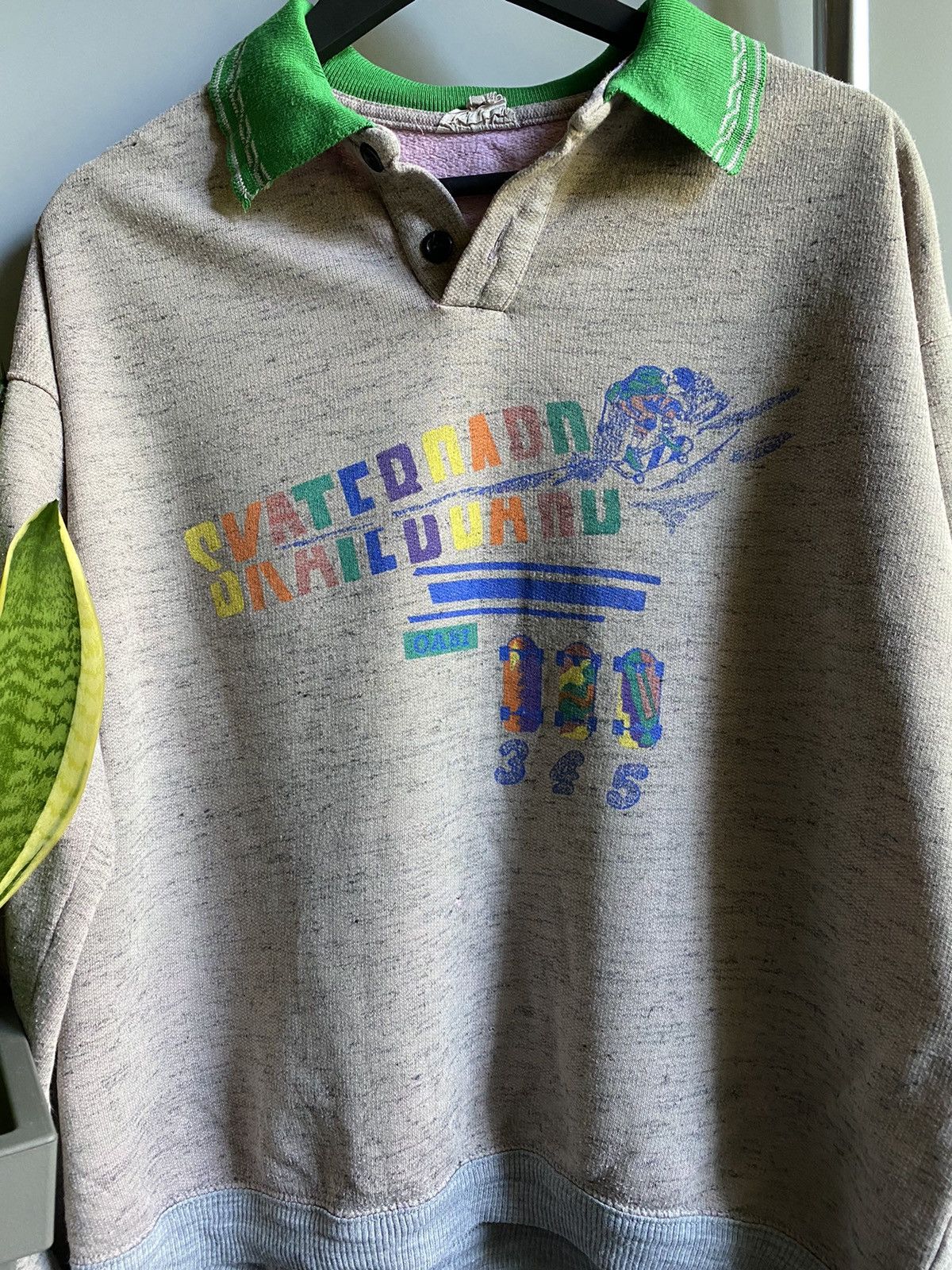 Other Vintage 90s Oasi Skateboard Long Sleeve Shirt Size US M / EU 48-50 / 2 - 6 Thumbnail