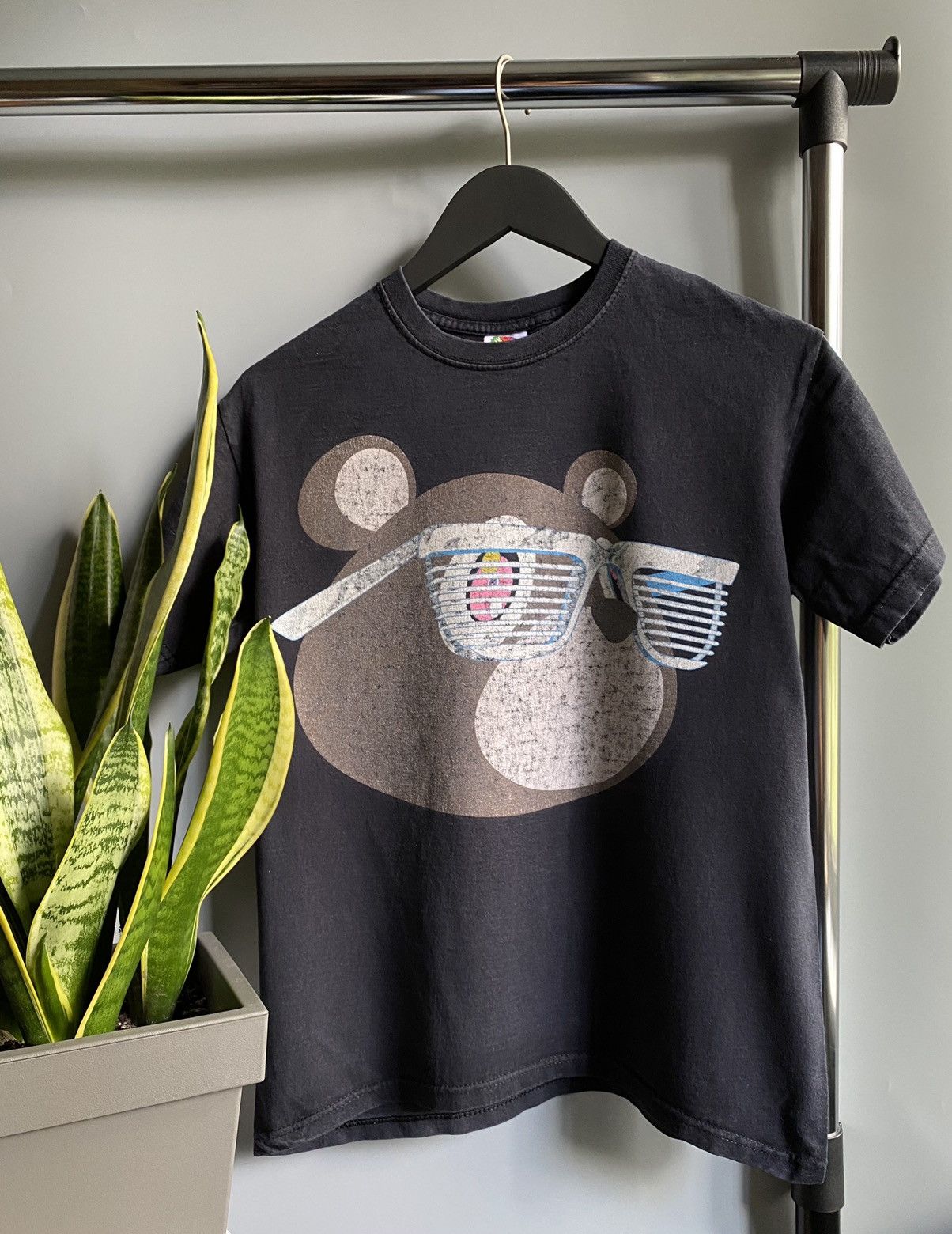 image of Vintage 2007 Kanye Westxtakashi Murakami Graduation T Shirt in Black, Men's (Size Small)