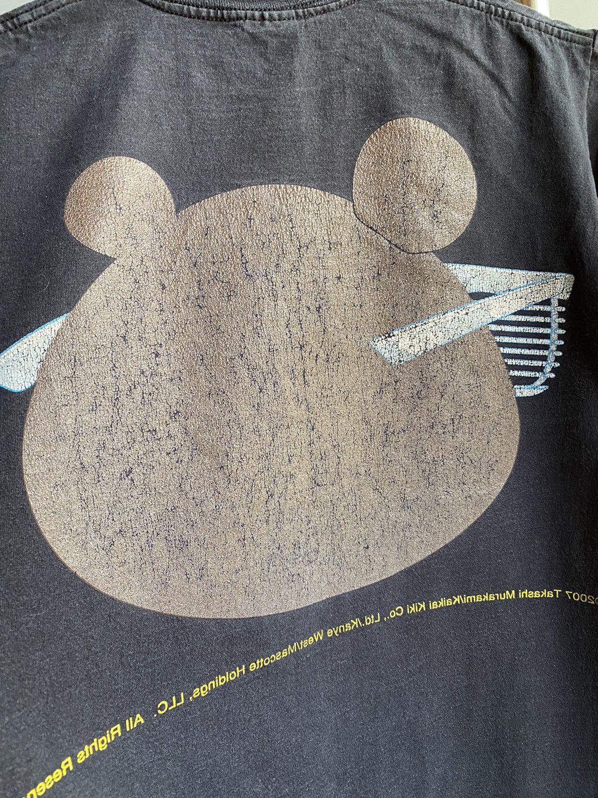 Band Tees × Kanye West × Takashi Murakami Vintage 2007 Kanye WestxTakashi Murakami Graduation T Shirt Size US S / EU 44-46 / 1 - 12 Thumbnail