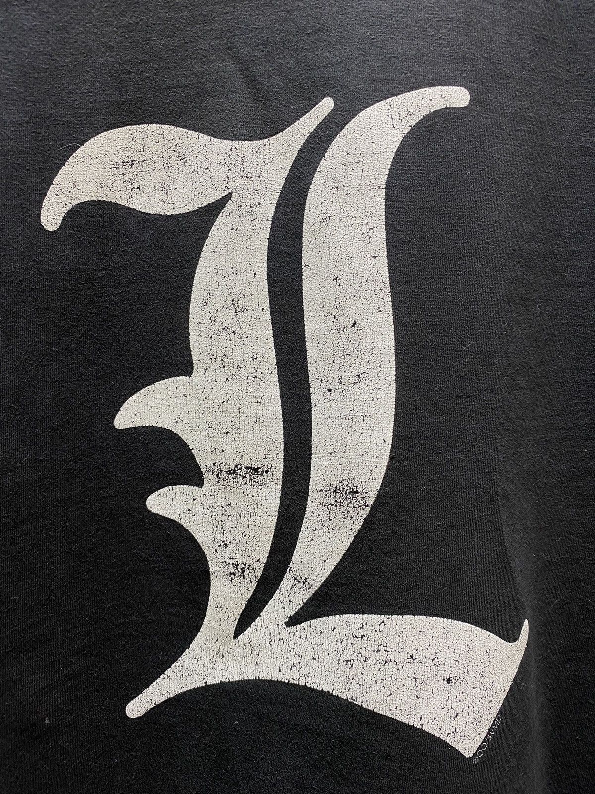 Anime Death Note Japanese Anime T Shirt Men’s Black L Unisex Logo Size US L / EU 52-54 / 3 - 8 Thumbnail
