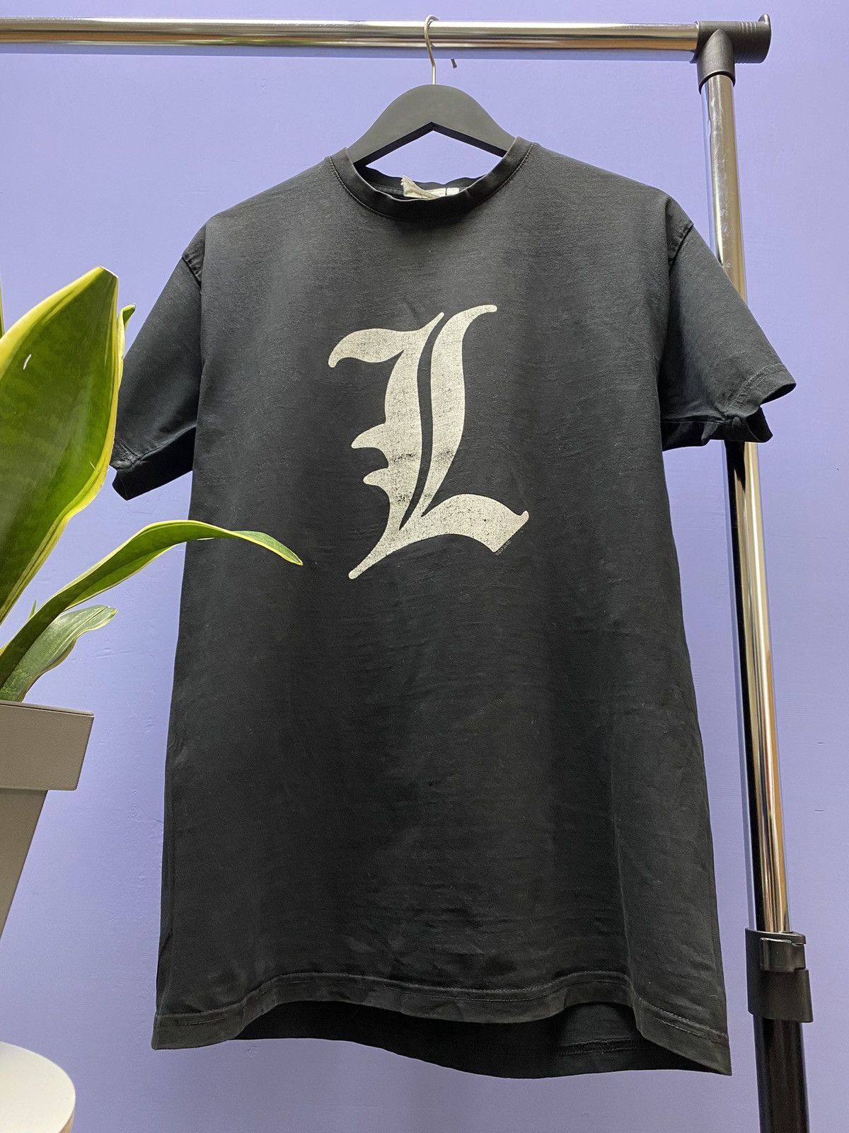 Anime Death Note Japanese Anime T Shirt Men’s Black L Unisex Logo Size US L / EU 52-54 / 3 - 4 Thumbnail