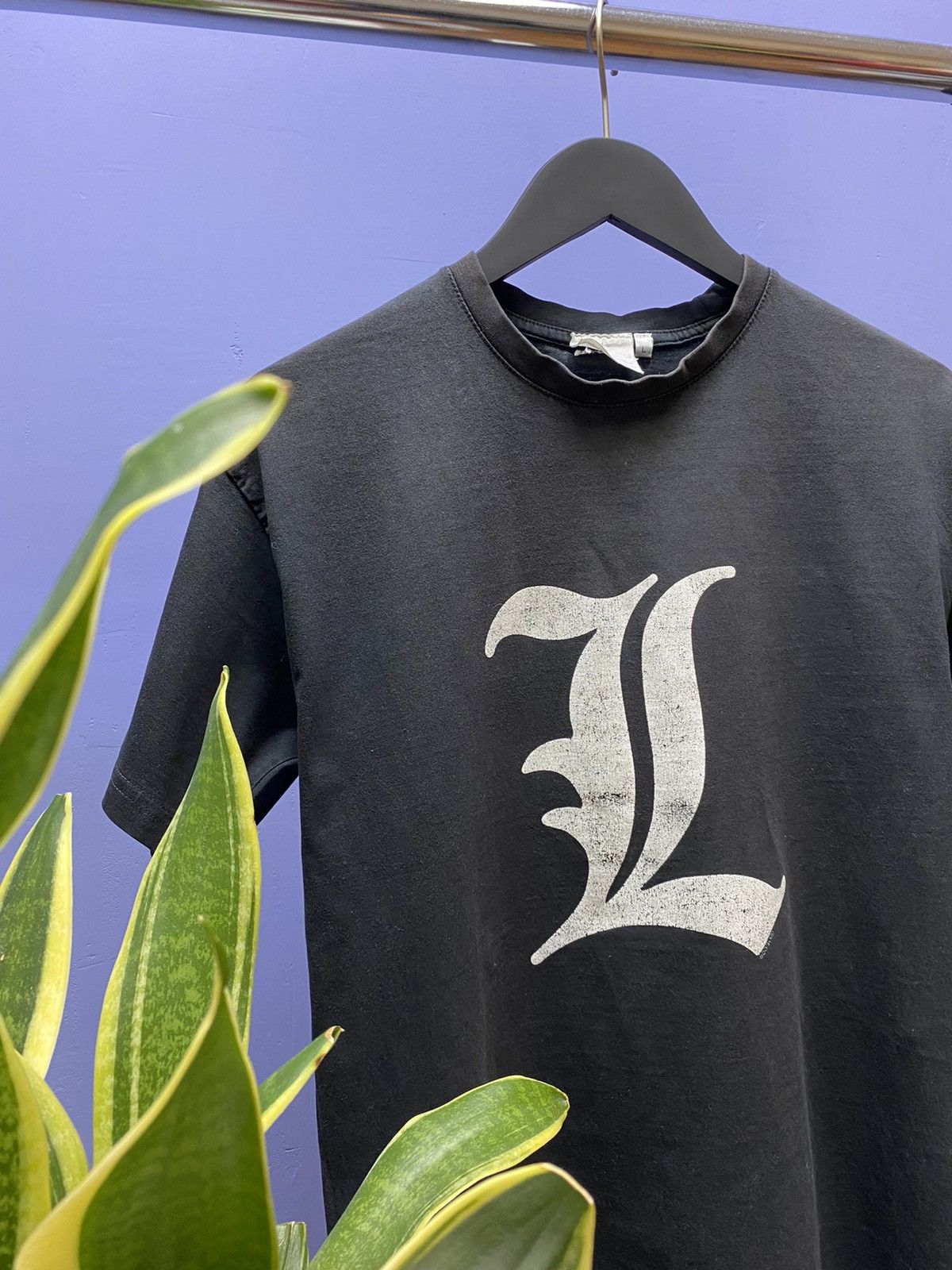 Anime Death Note Japanese Anime T Shirt Men’s Black L Unisex Logo Size US L / EU 52-54 / 3 - 6 Thumbnail