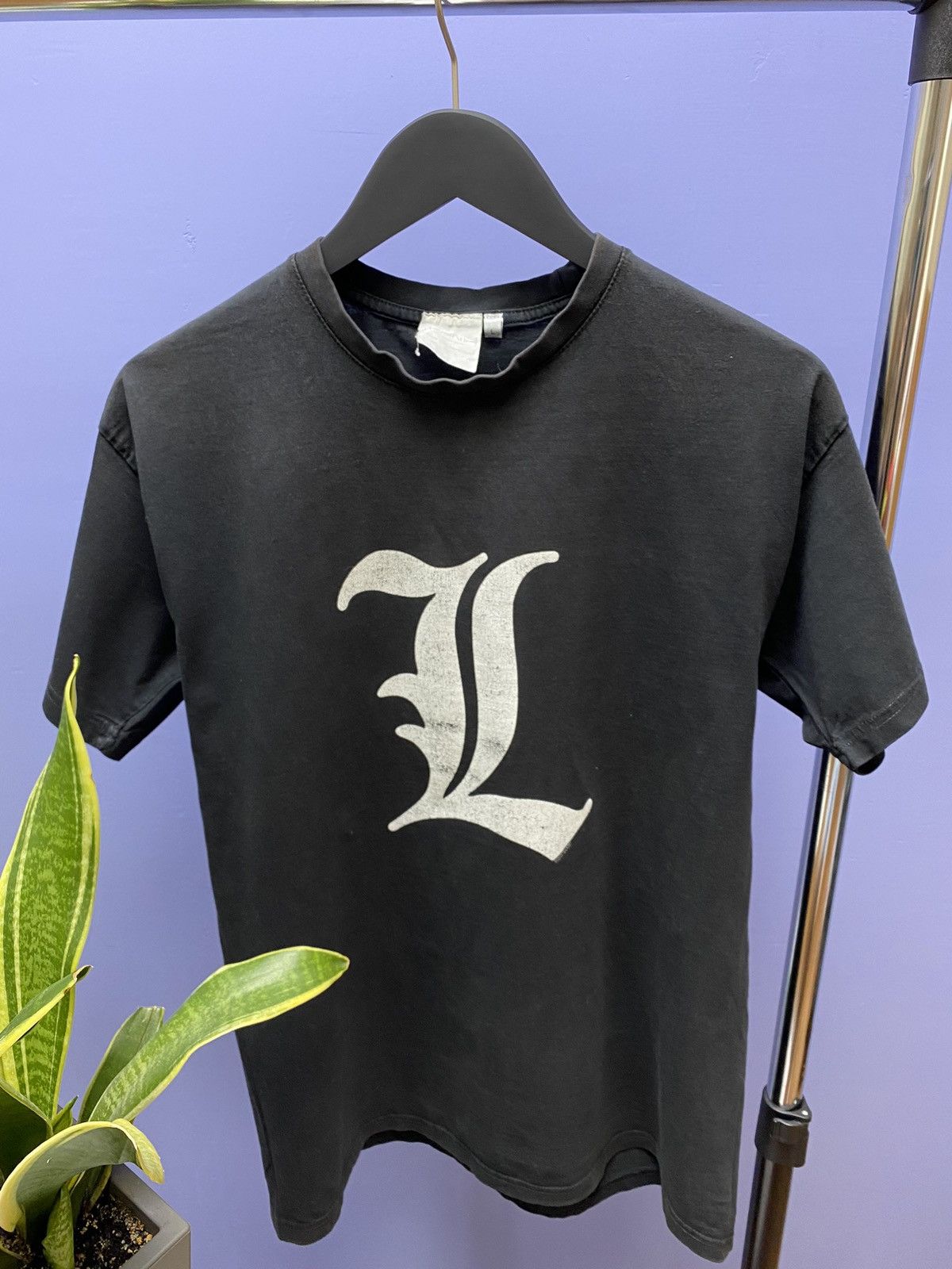 Anime Death Note Japanese Anime T Shirt Men’s Black L Unisex Logo Size US L / EU 52-54 / 3 - 5 Thumbnail