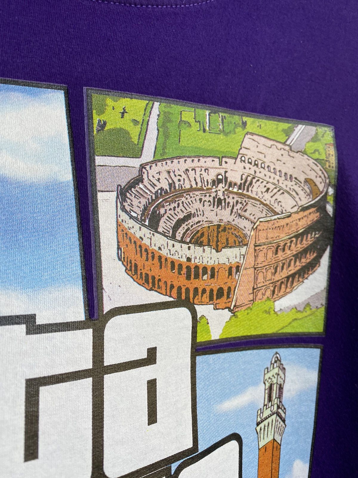 Rockstar Games × Vintage GTA Grand The Auto Vice City Italia T Shirt Size US M / EU 48-50 / 2 - 9 Thumbnail