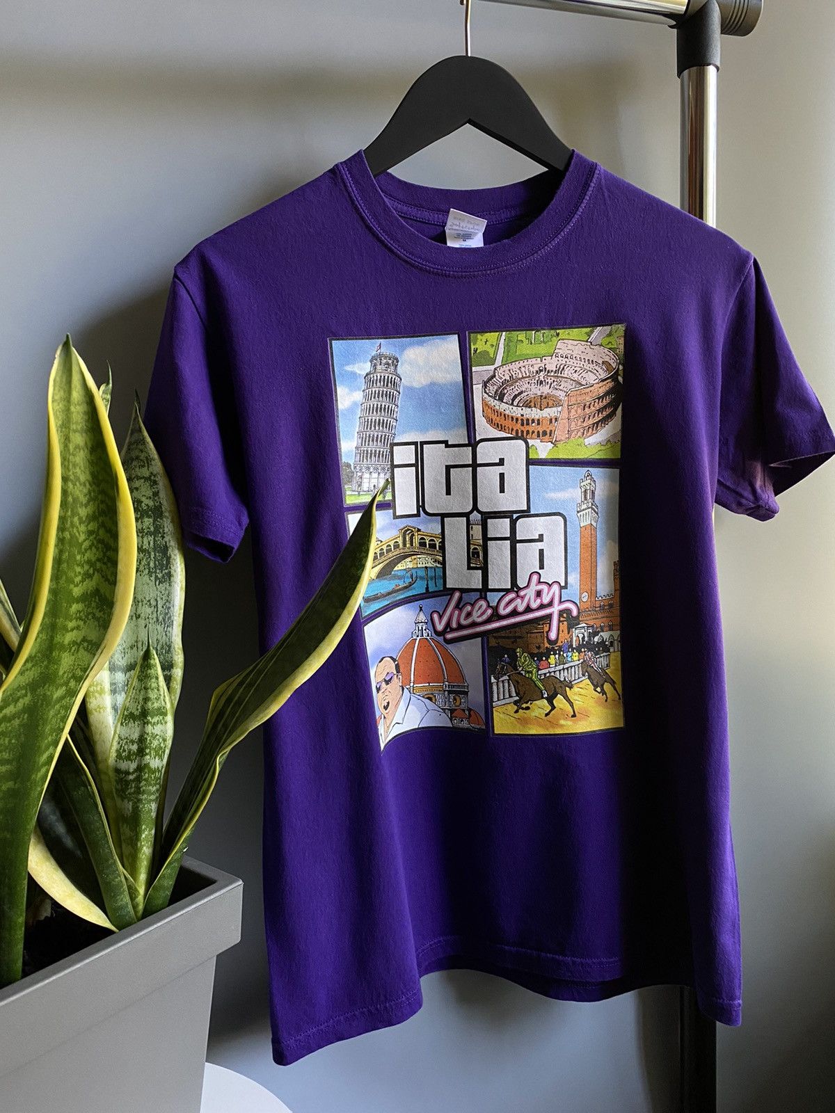 Rockstar Games × Vintage GTA Grand The Auto Vice City Italia T Shirt Size US M / EU 48-50 / 2 - 3 Thumbnail
