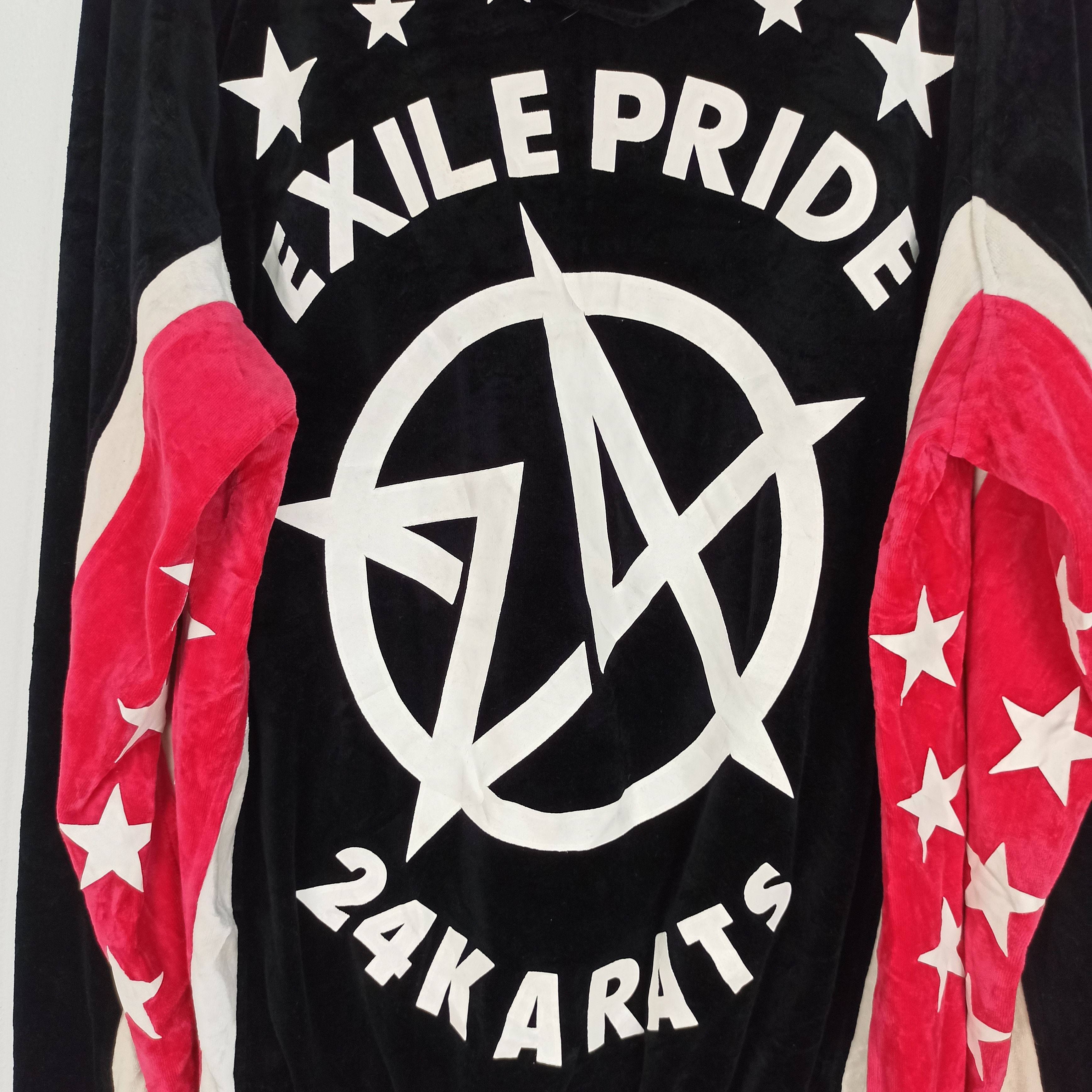 Band Tees 🔥STEALS🔥 24KARATS EXILE PRIDE VELVET ZIPPER HOODIES Size US XL / EU 56 / 4 - 9 Thumbnail