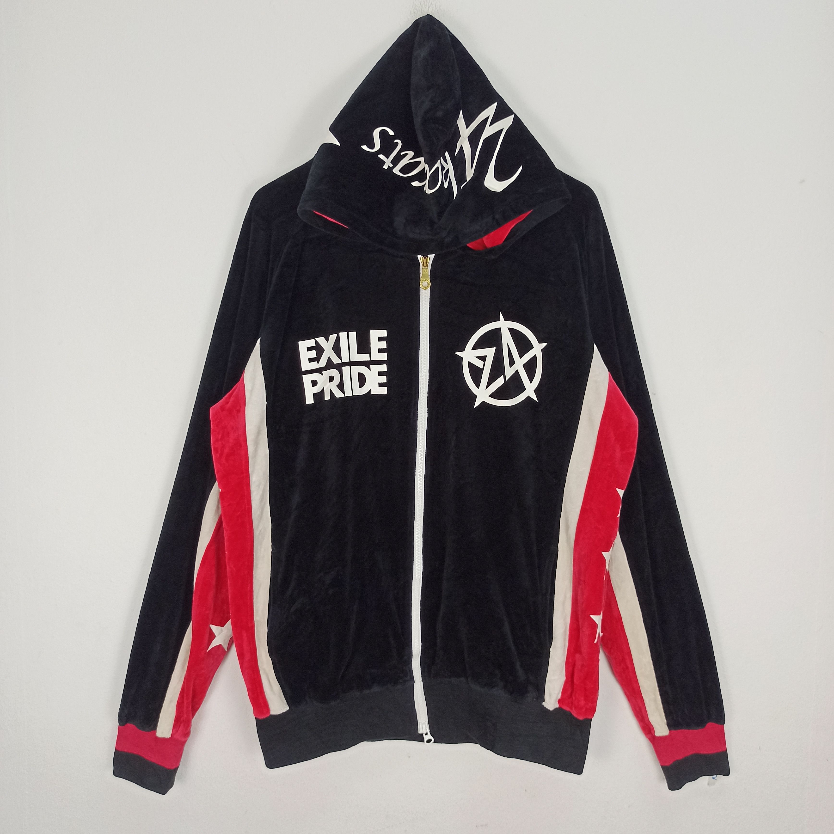 Band Tees 🔥STEALS🔥 24KARATS EXILE PRIDE VELVET ZIPPER HOODIES Size US XL / EU 56 / 4 - 1 Thumbnail